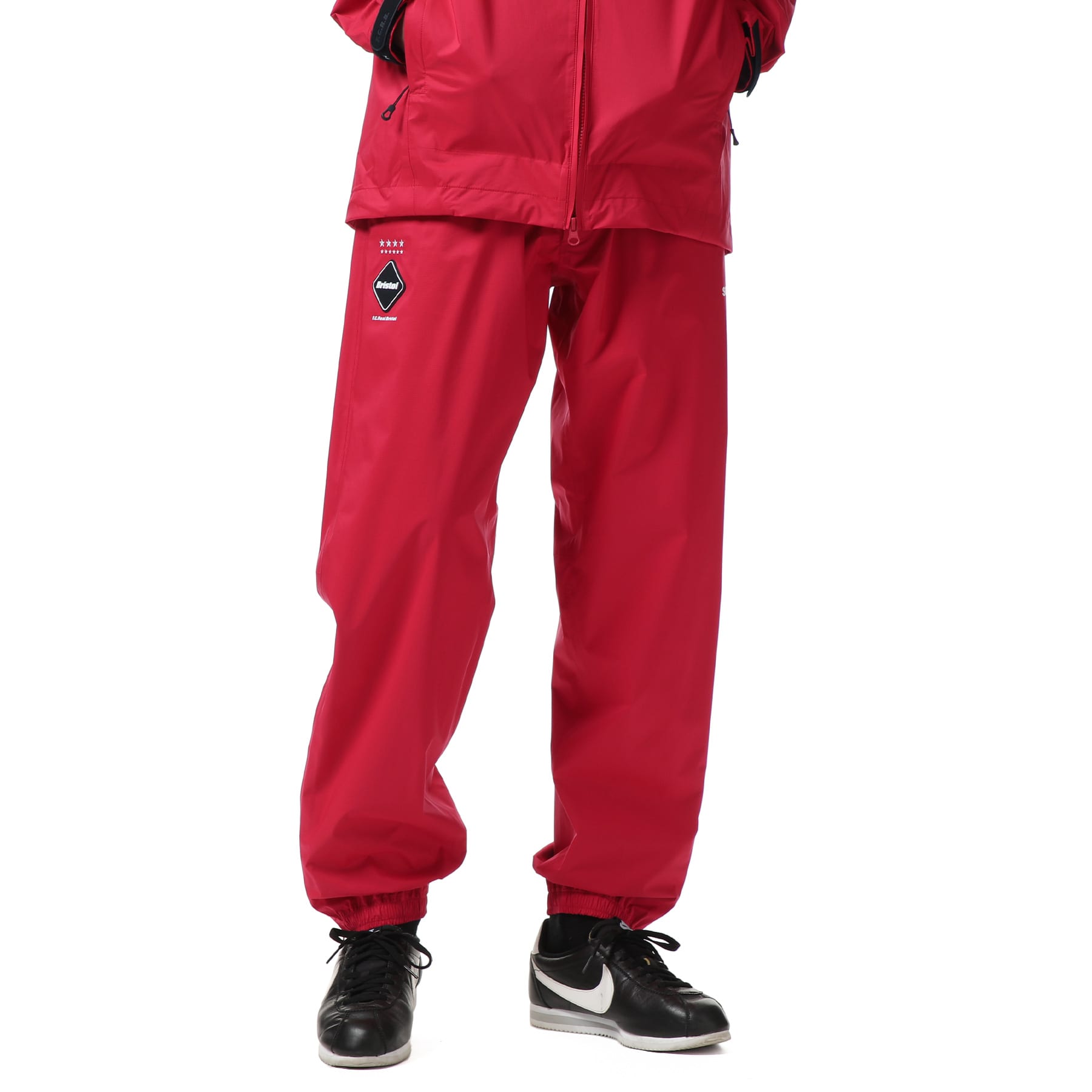 グッドふとんマーク取得 S 新品 送料無料 FCRB 21AW RAIN PANTS RED