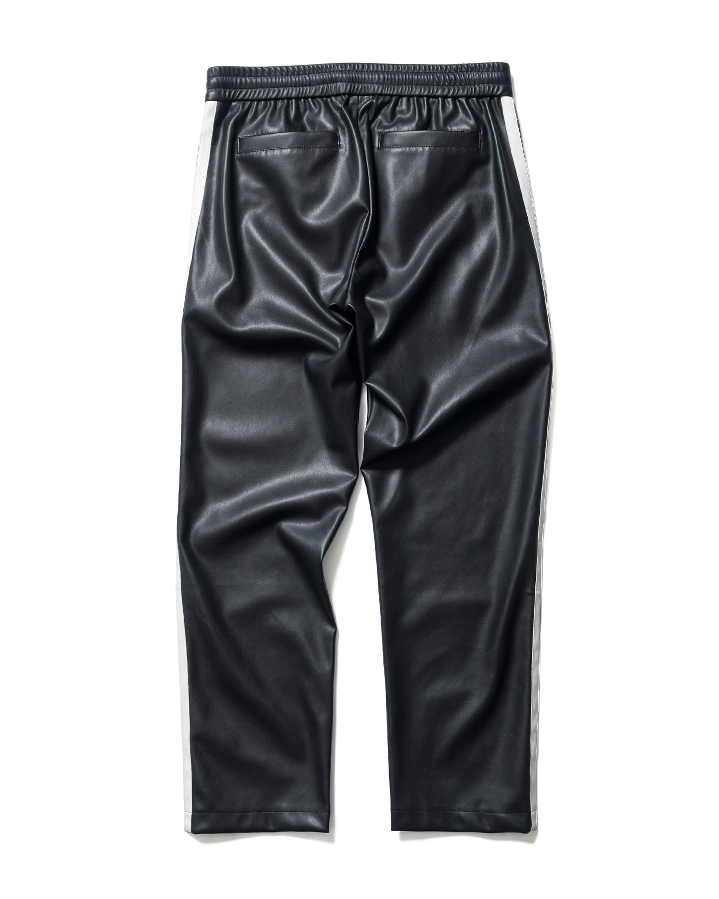 SOPH. | SYNTHETIC LEATHER PANTS(L BLACK):
