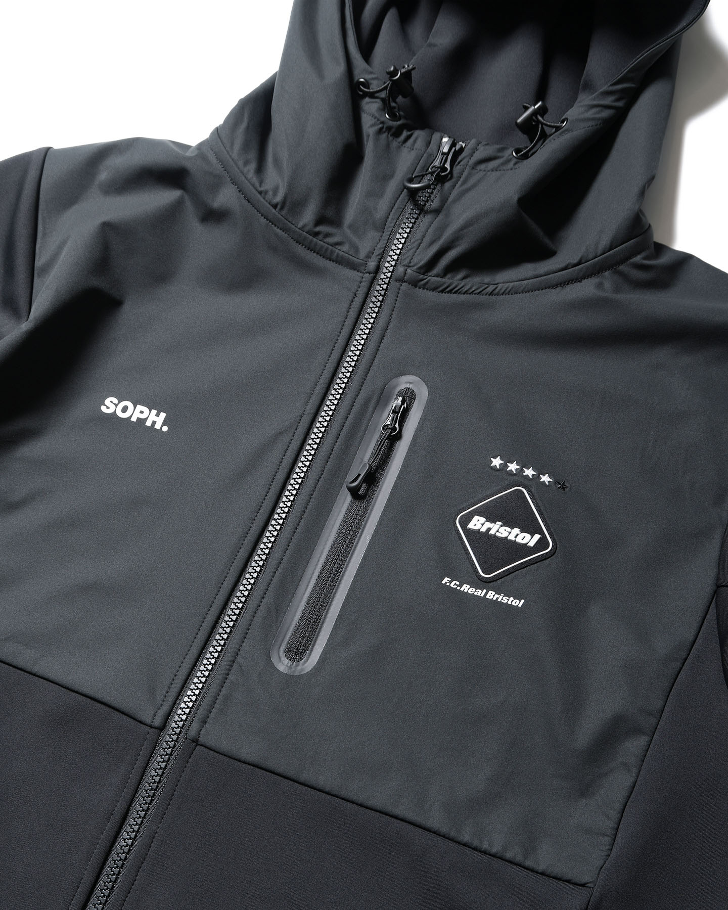 FCRB PDK HYBRID HOODED JACKET-