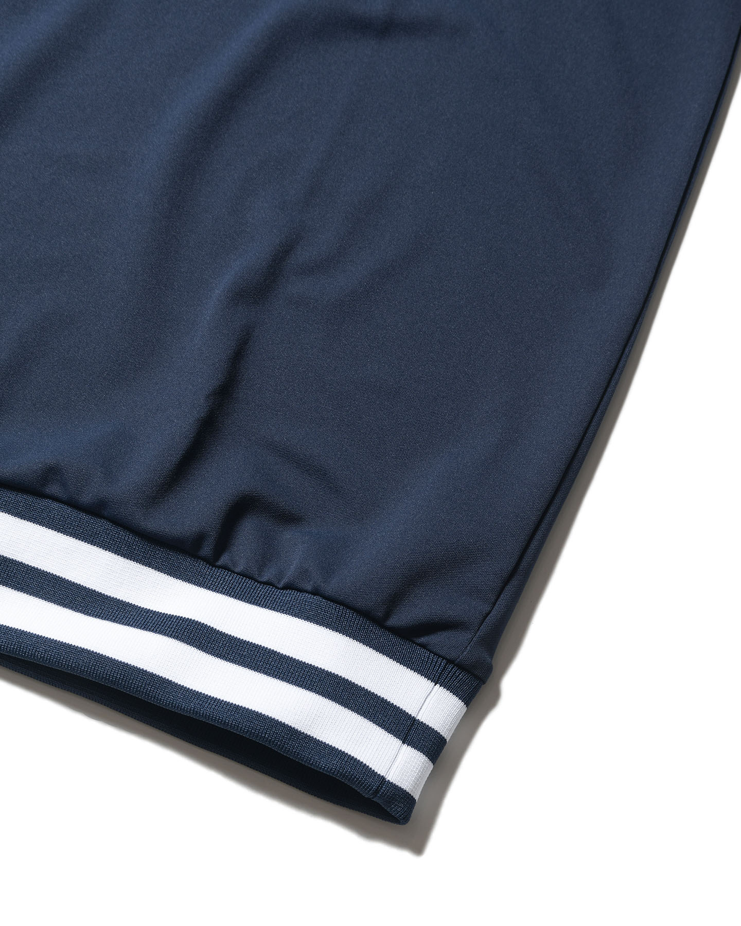 XL FCRB RIBBED HEM S/S MOCKNECK TOP NAVY | www.angeloawards.com