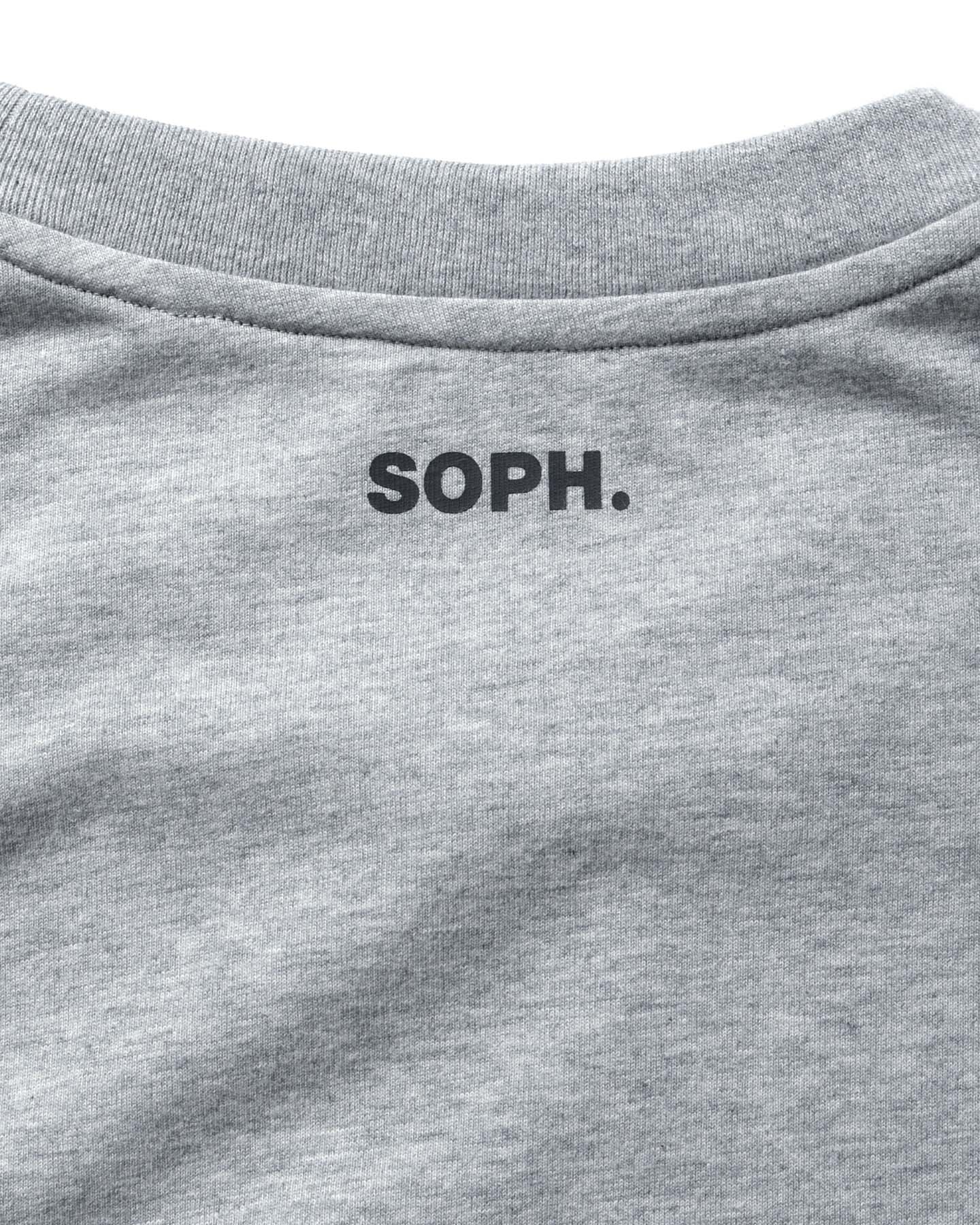 SOPH. | AUTHENTIC L/S TEAM POCKET TEE(S GRAY):