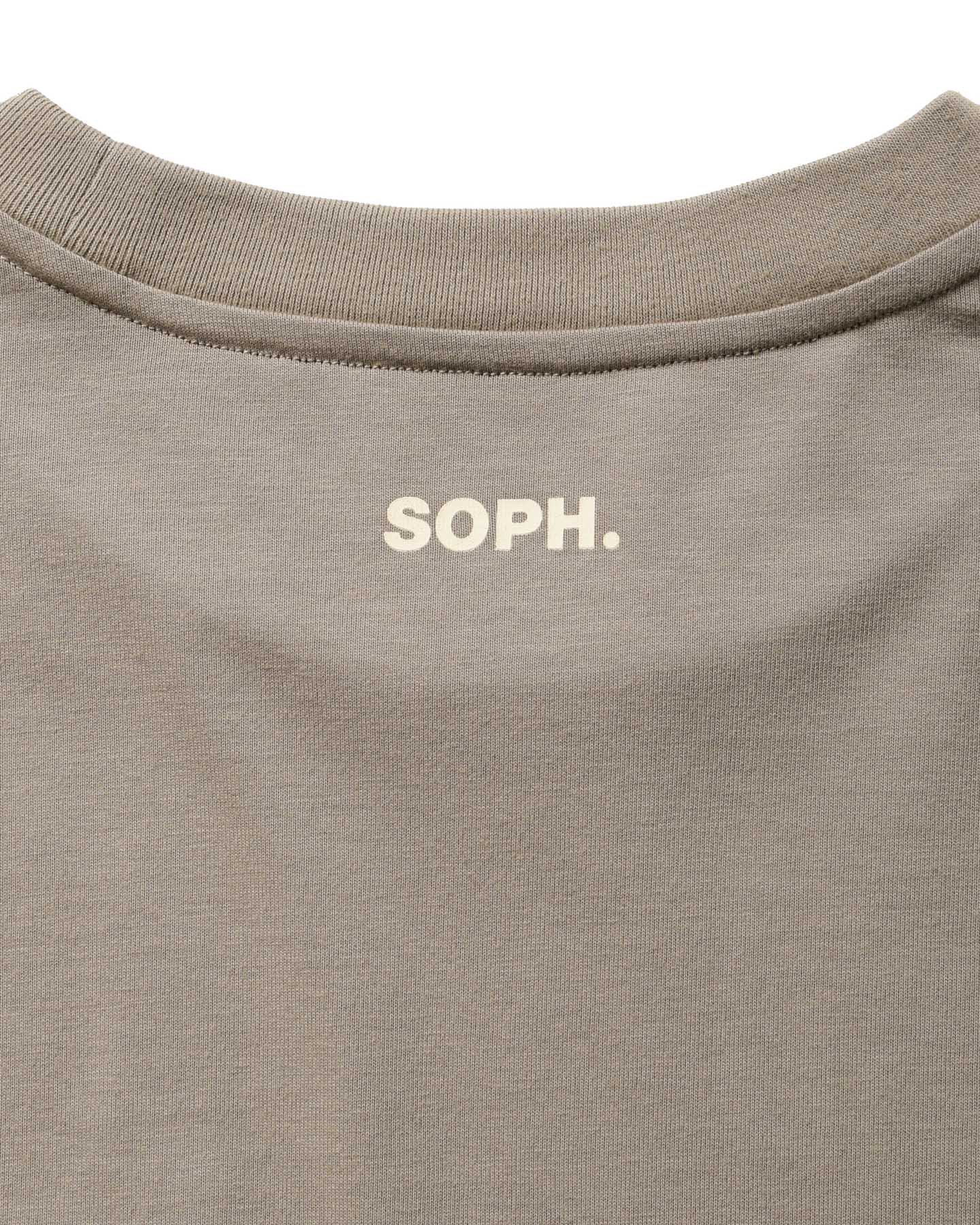 SOPH. | AUTHENTIC TEE(M BEIGE):