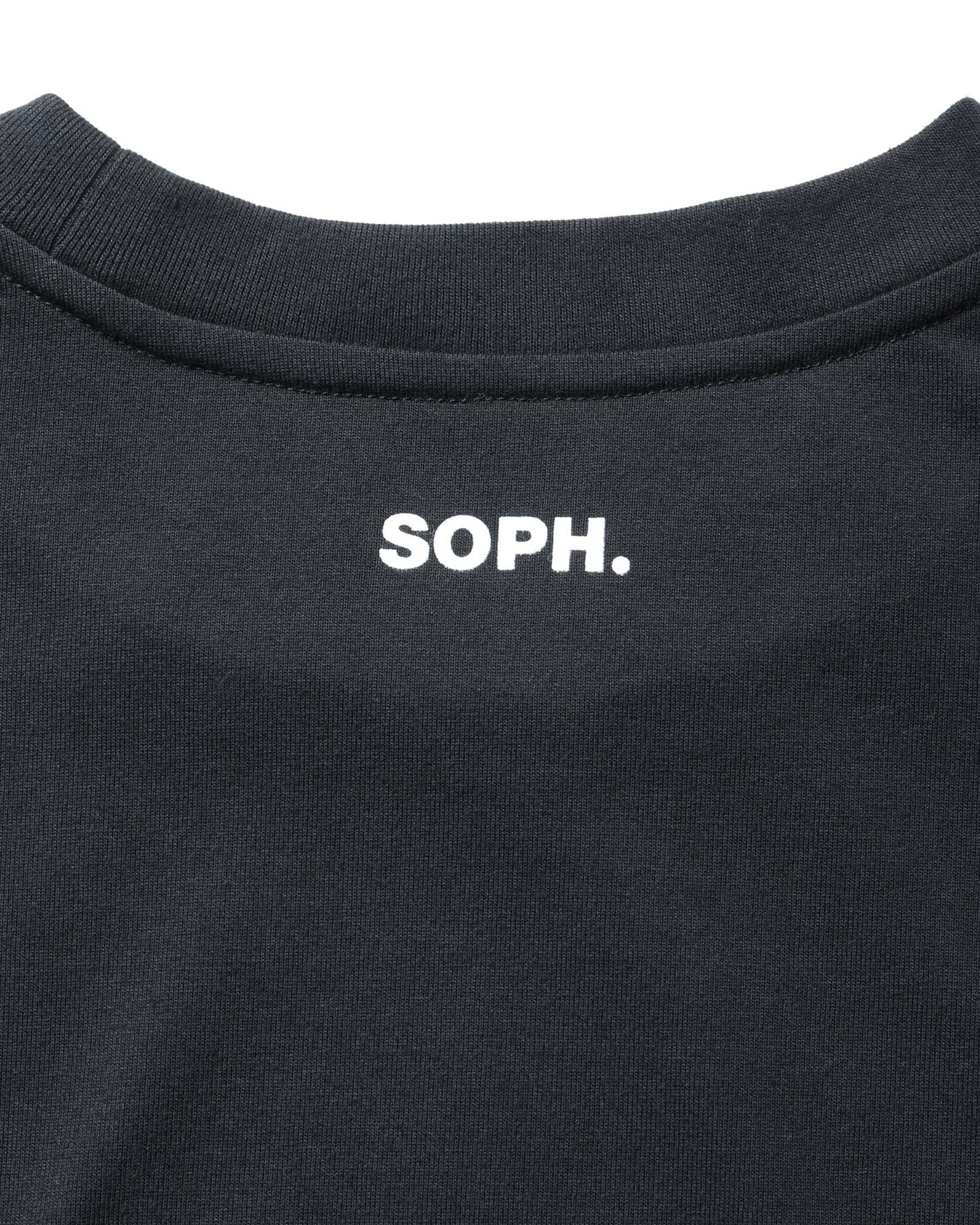 SOPH. | AUTHENTIC TEE(M BLACK):
