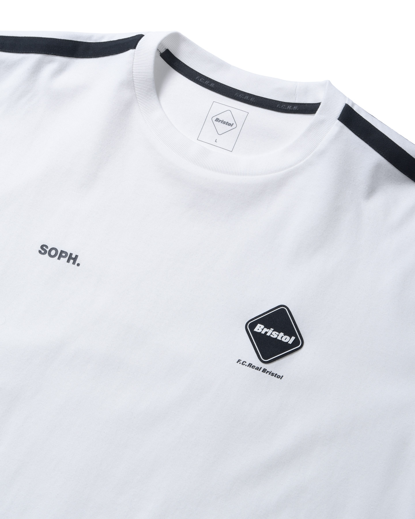 SOPH. | LINE TEAM L/S BAGGY TEE(M WHITE):