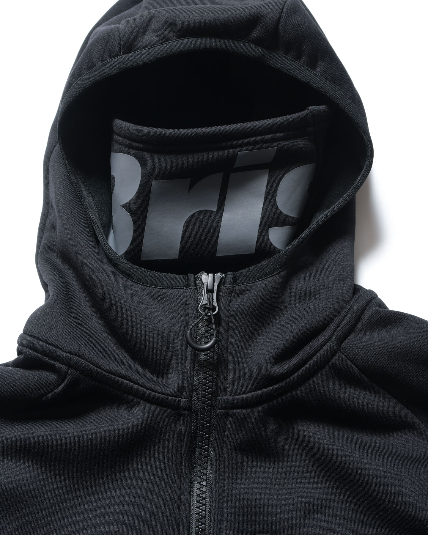 SOPH. | POLARTEC POWER STRETCH ZIP UP GAITER HOODIE(M BLACK):