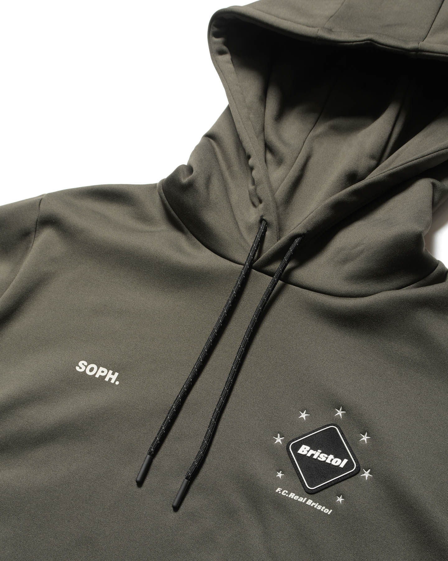 SOPH. | POLARTEC POWER STRETCH TRAINING HOODIE(M KHAKI):