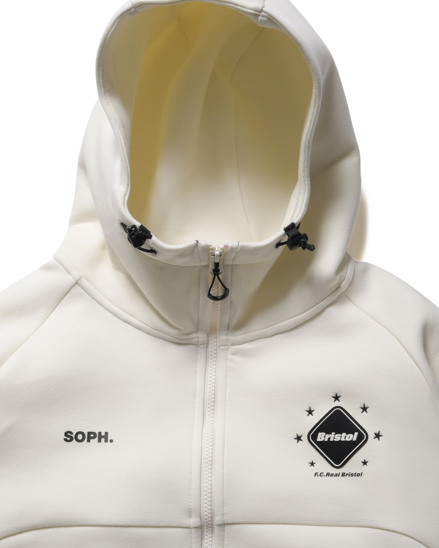 SOPH. | TECH SWEAT VENTILATION HOODIE(M WHITE):