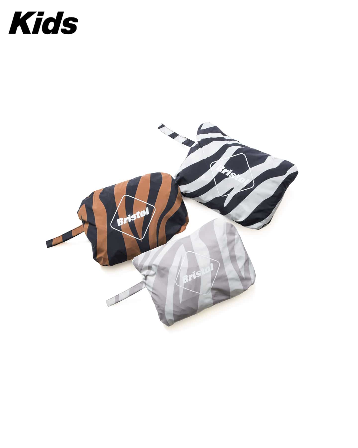 SOPH. | PACKABLE ANORAK(FREE (140-150) A (WHITE ZEBRA)):