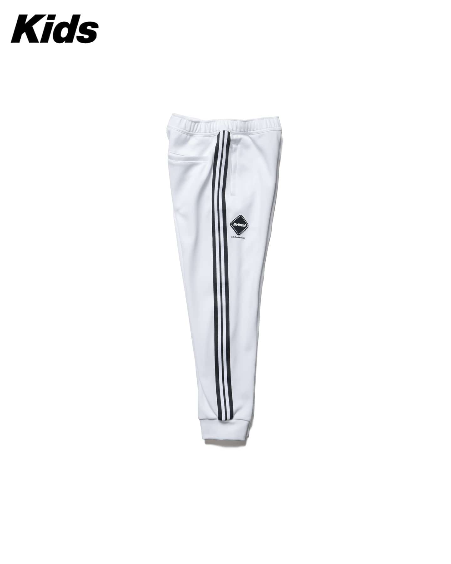 SOPH. | TRAINING TRACK RIBBED PANTS(L (140 - 150) OFF WHITE):