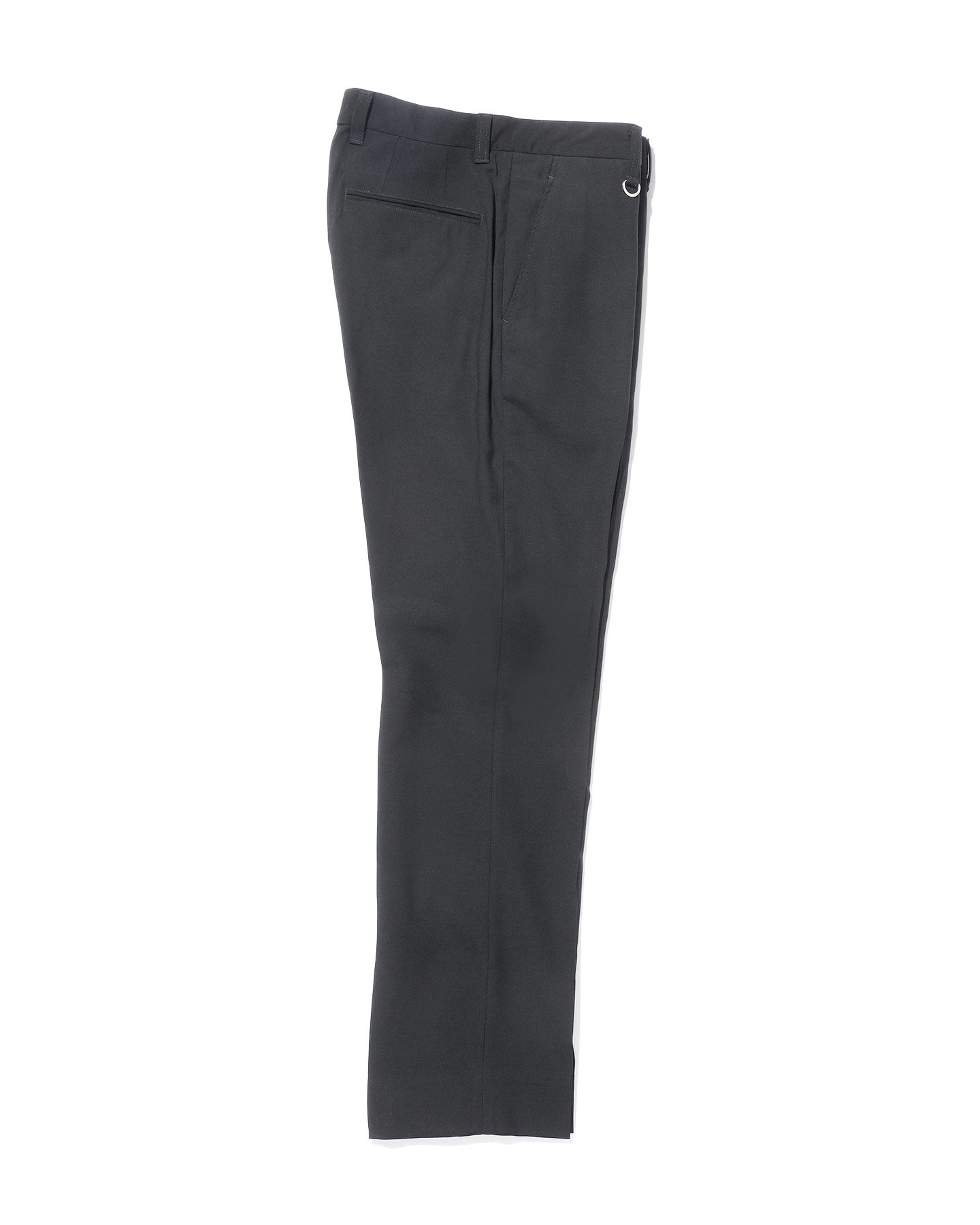 SOPH. | SUPER BLACK WOOL STRAIGHT PANTS(L BLACK):