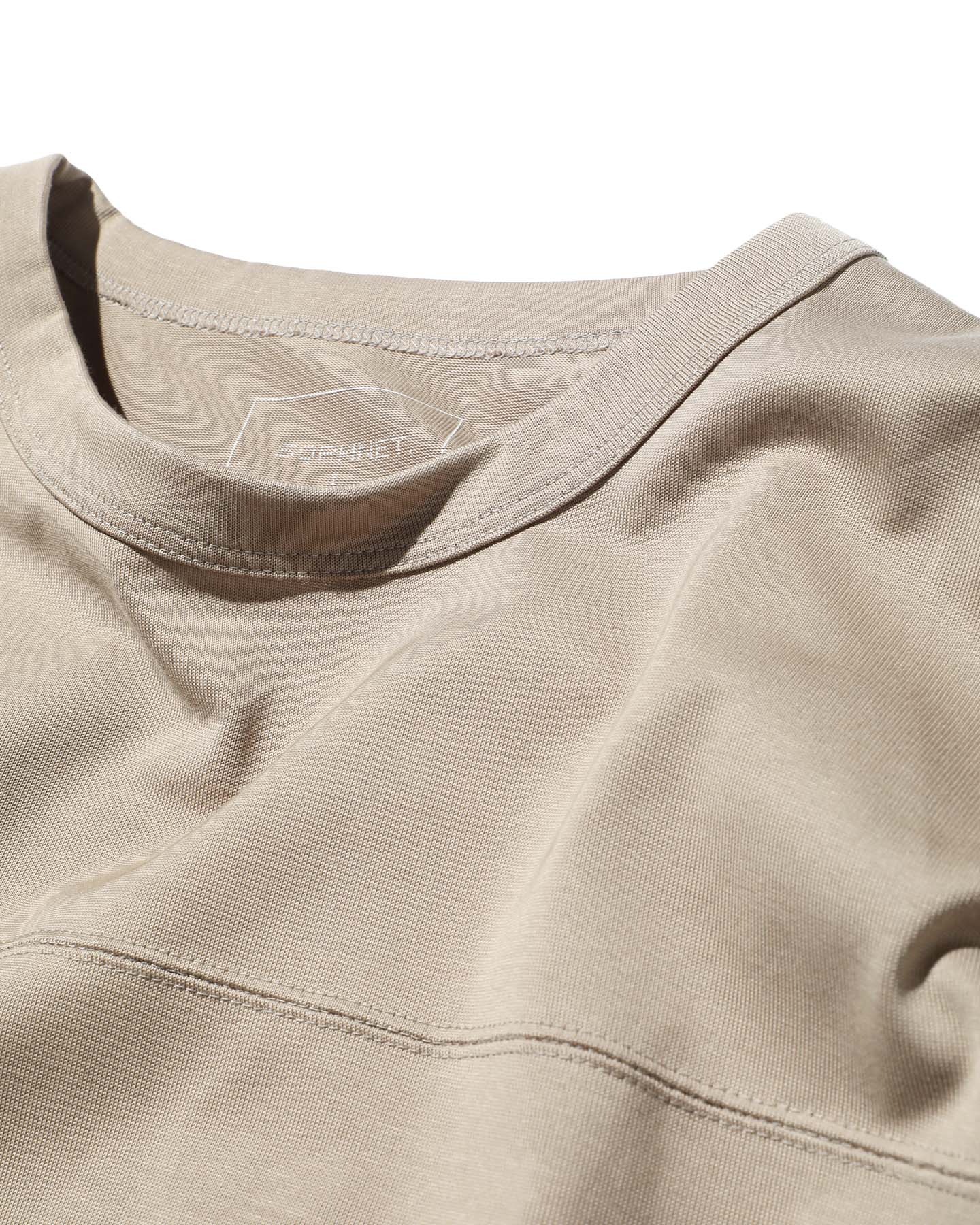 SOPH. | WIDE FOOTBALL TEE(M BEIGE):