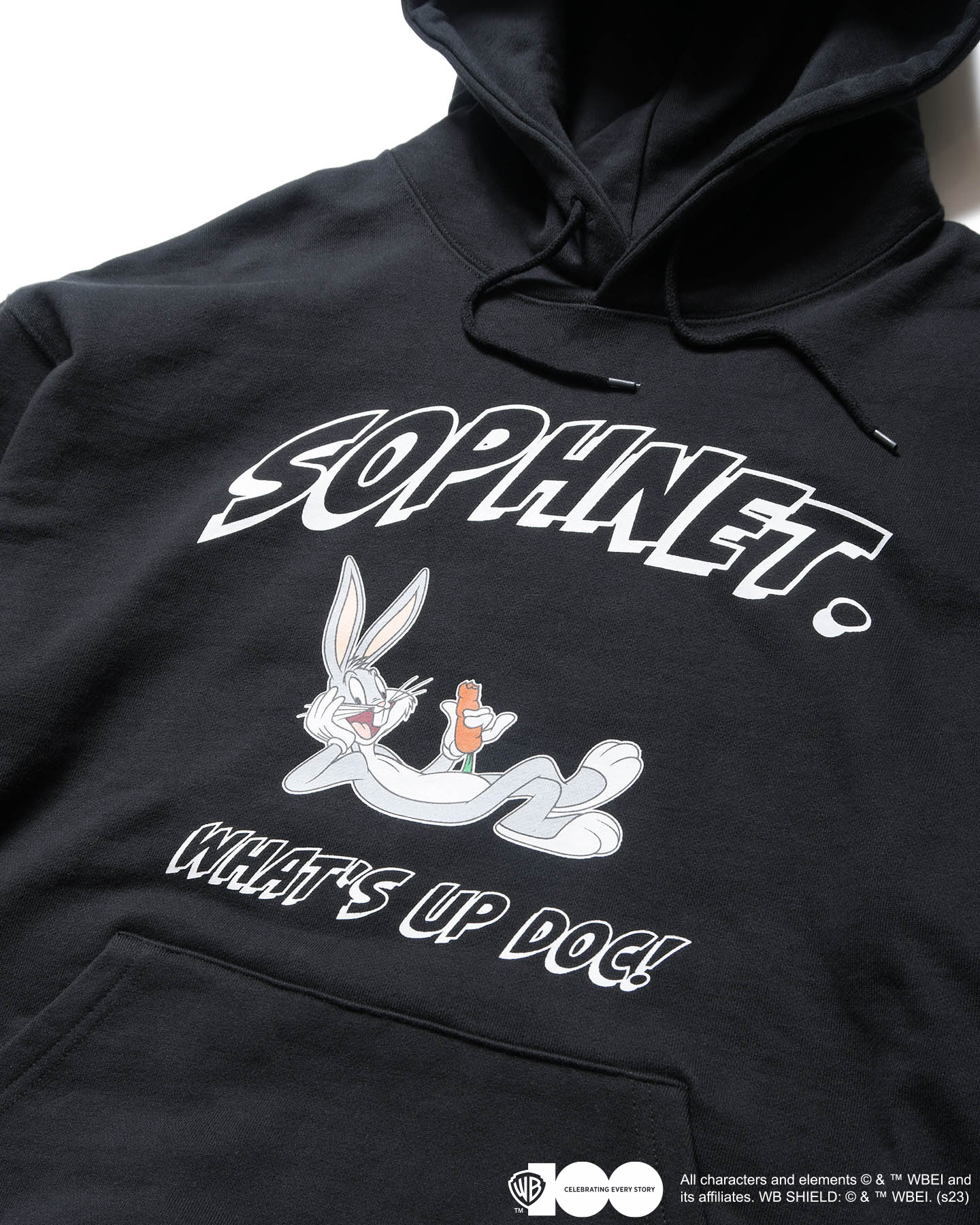 SOPH. | LOONEY TUNES PULLOVER SWEAT HOODIE(M BLACK):