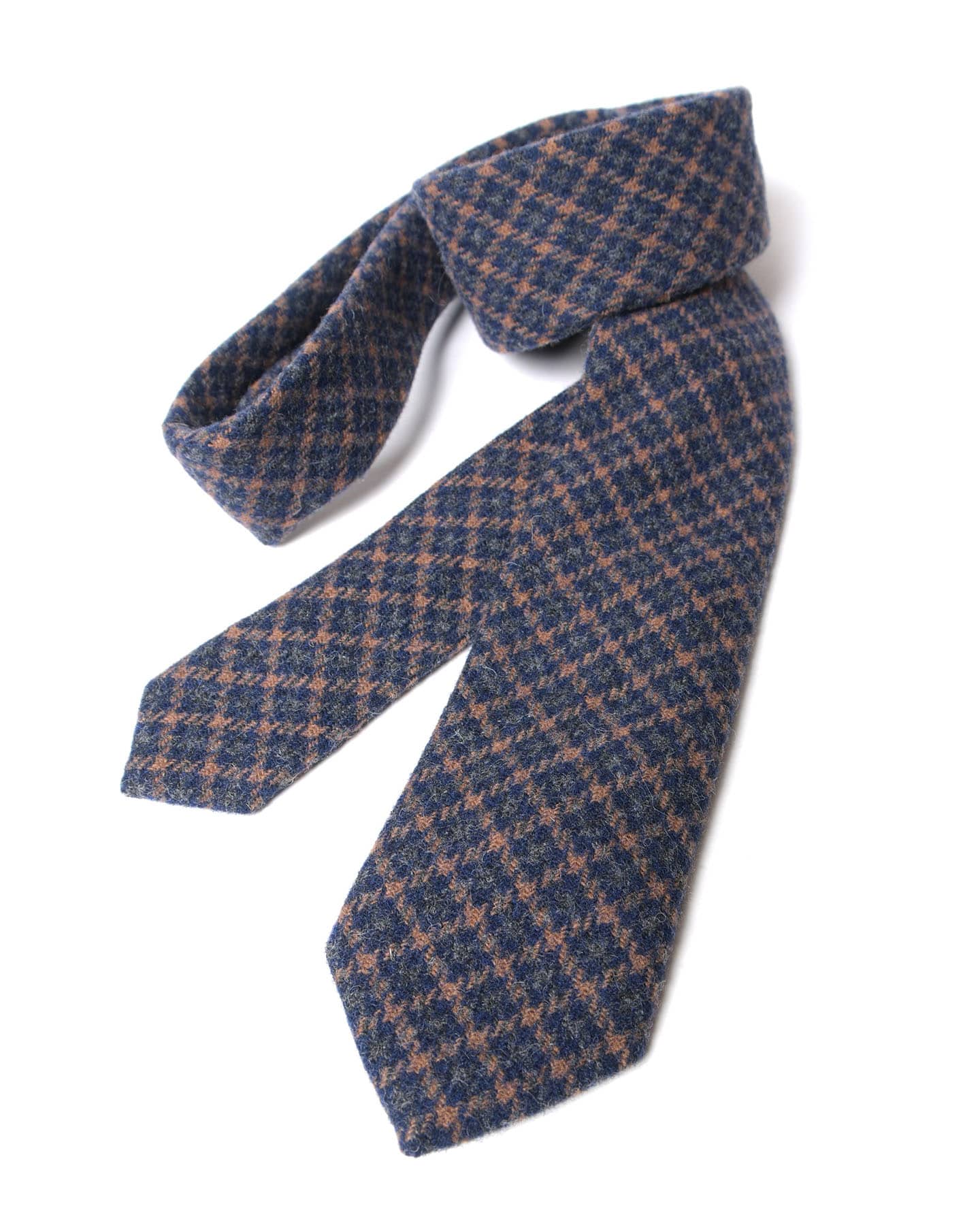 SOPH. | BLENDED WOOL NECKTIE(FREE NAVY CHECK):