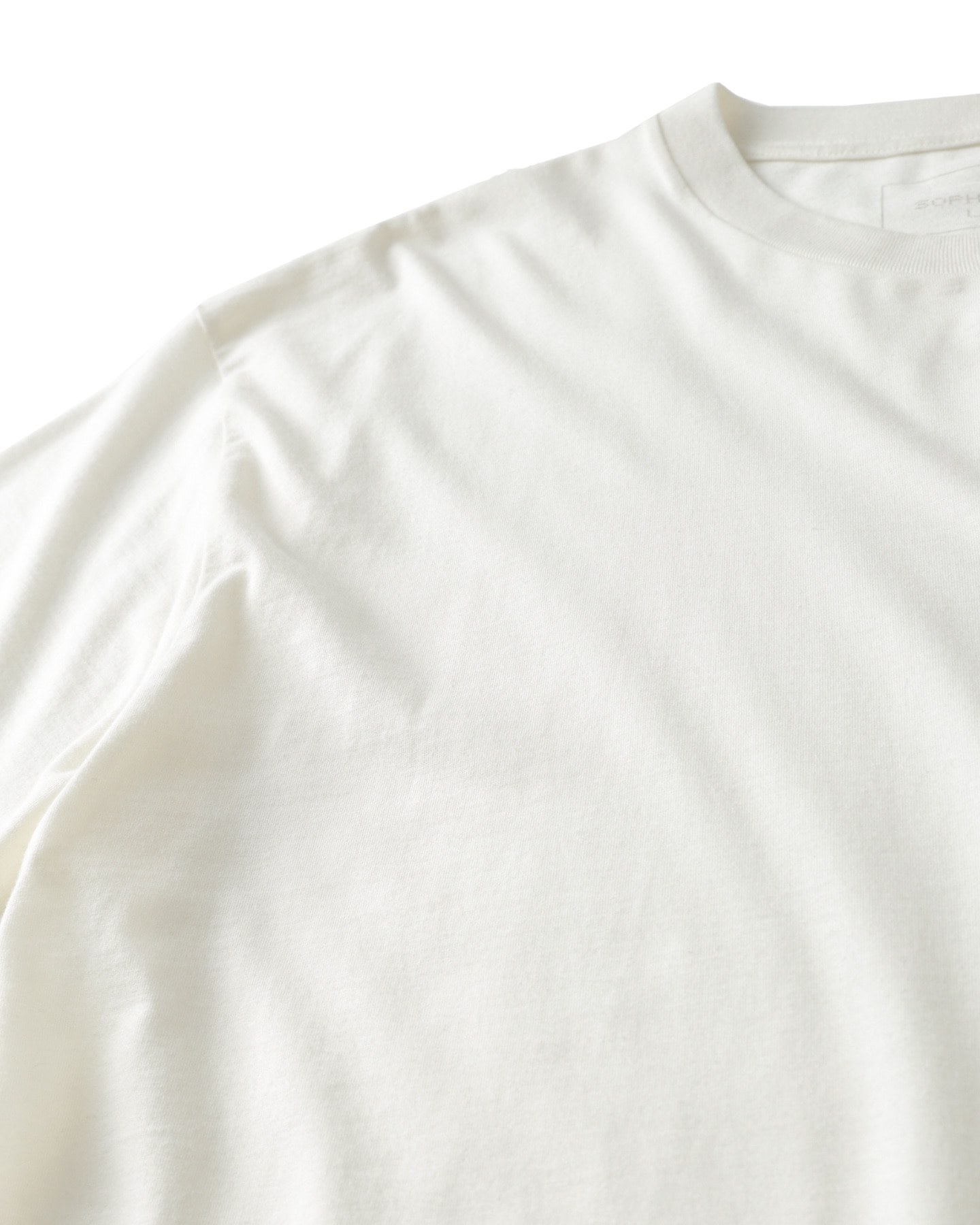 SOPH. | SUPIMA CASHMERE STANDARD TEE(M WHITE):