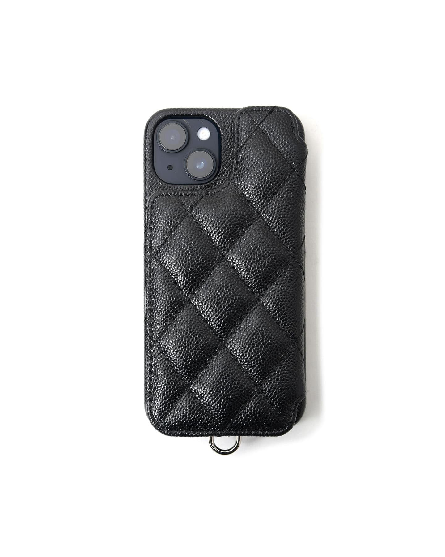 SOPH. | DEMIURVO LEATHER QUILTING PHONE CASE for iPhone(FREE A 