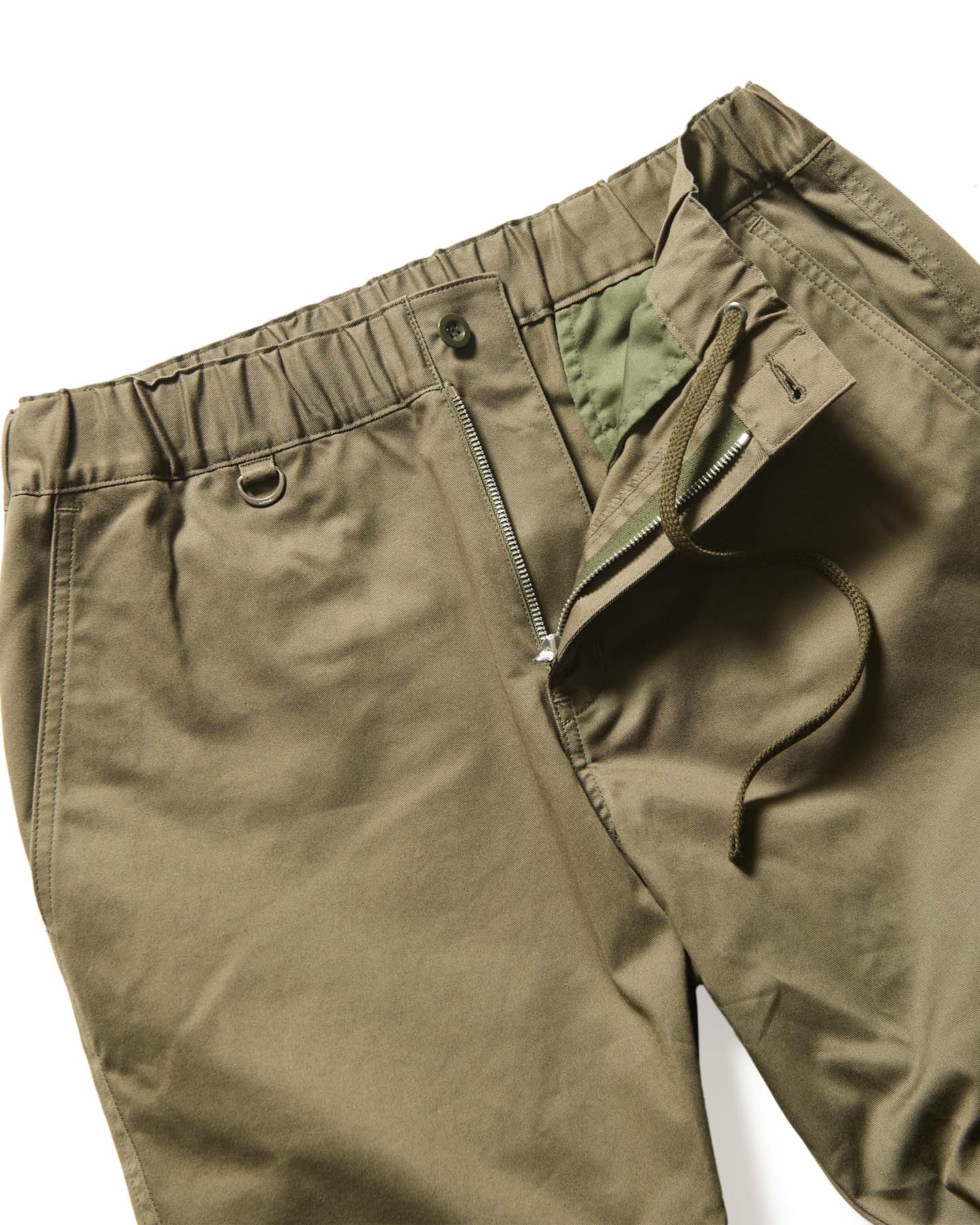 SOPH. | SLIM FIT RIBBED PANTS(M KHAKI):