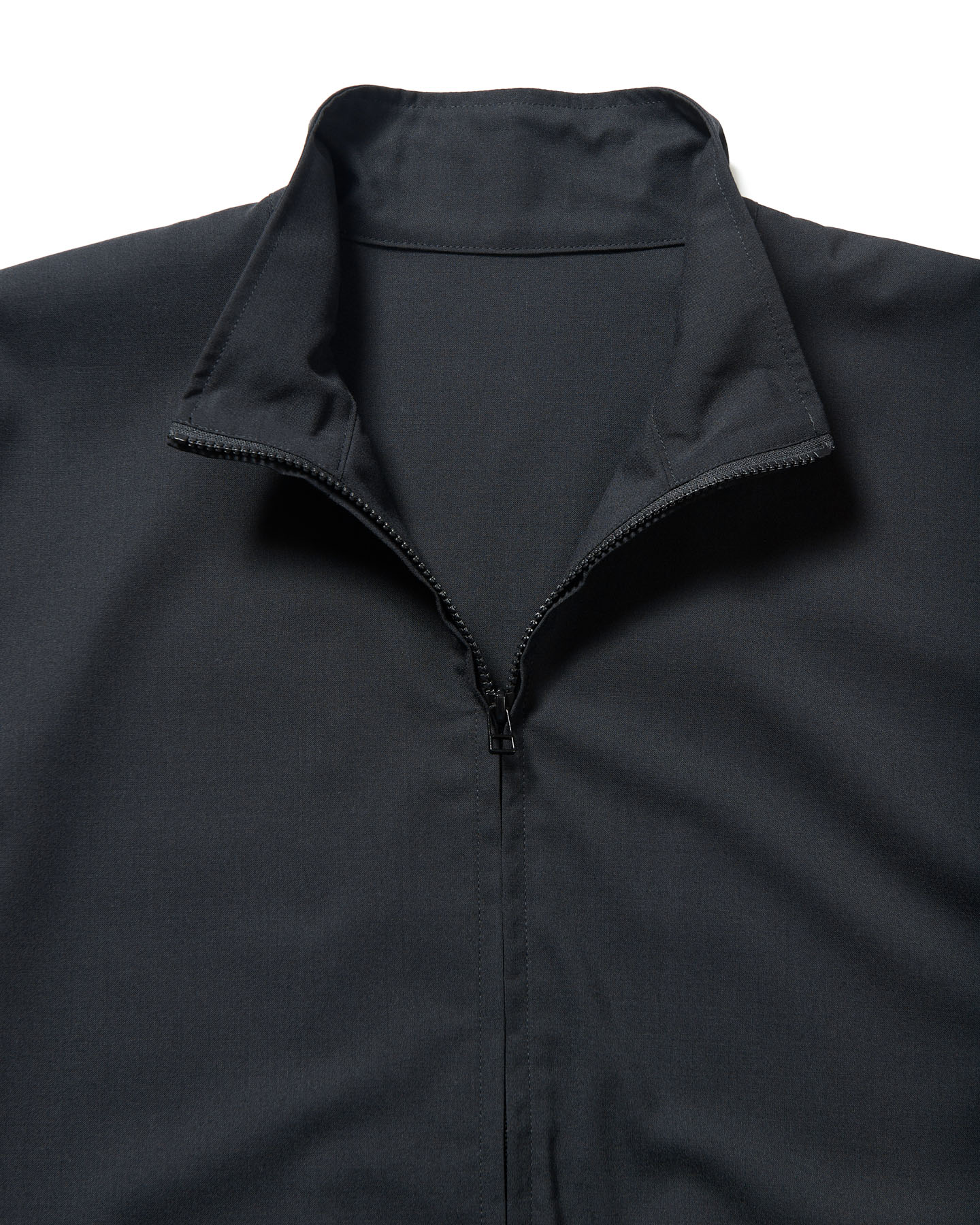 SOPH. | WOOL TROPICAL STAND COLLAR JACKET(M BLACK):