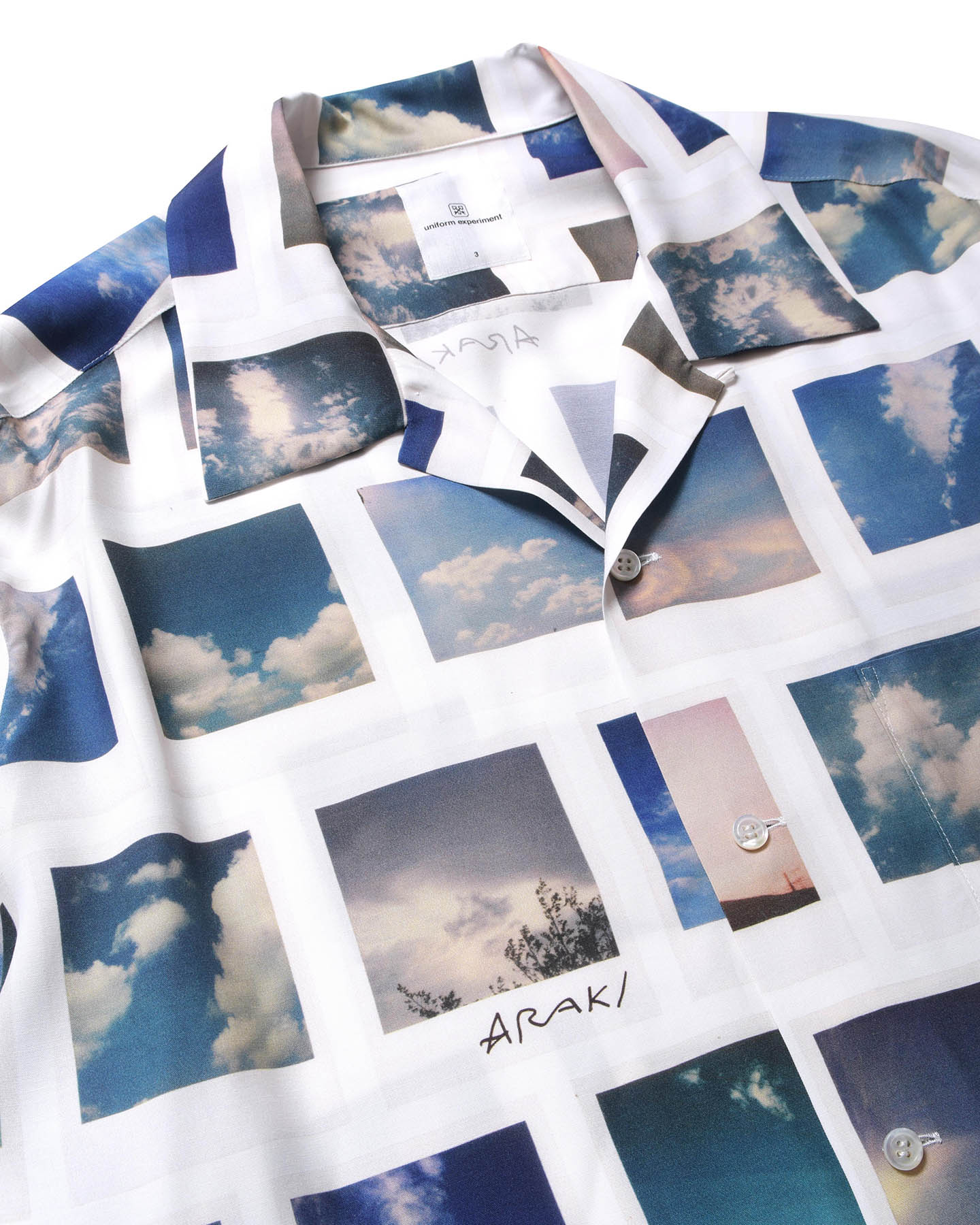 SOPH. | FRAGMENT : ARAKI / SKYSCAPES L/S SHIRT(2 WHITE):