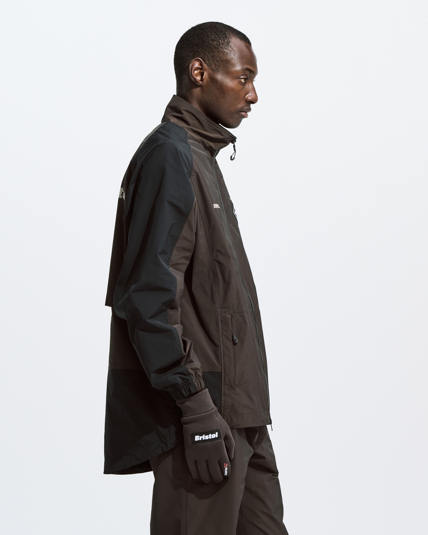 SOPH. | LONG TAIL WARM UP JACKET(M BROWN):