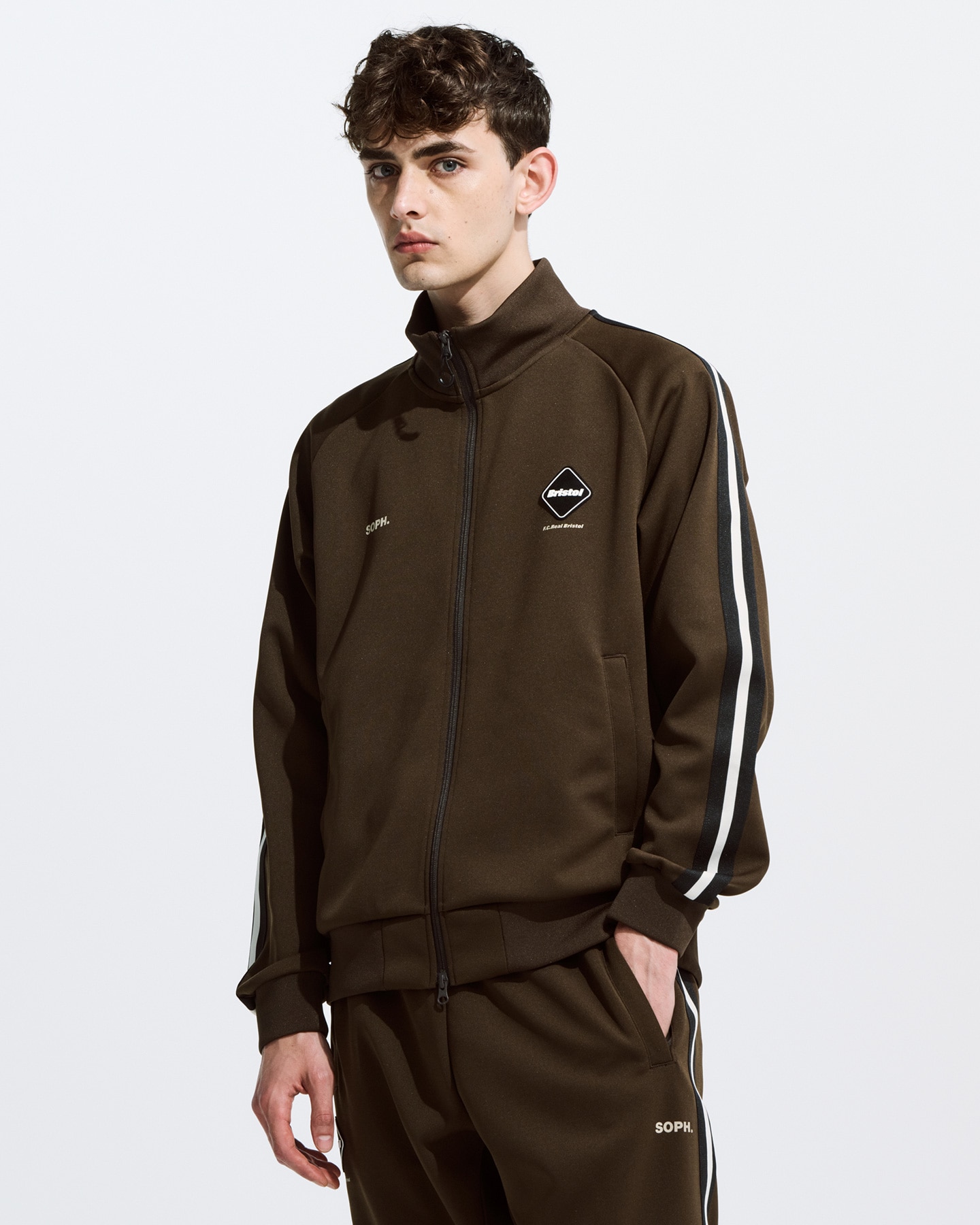 XL FCRB 23AW TRAINING TRACK JACKET 黒-