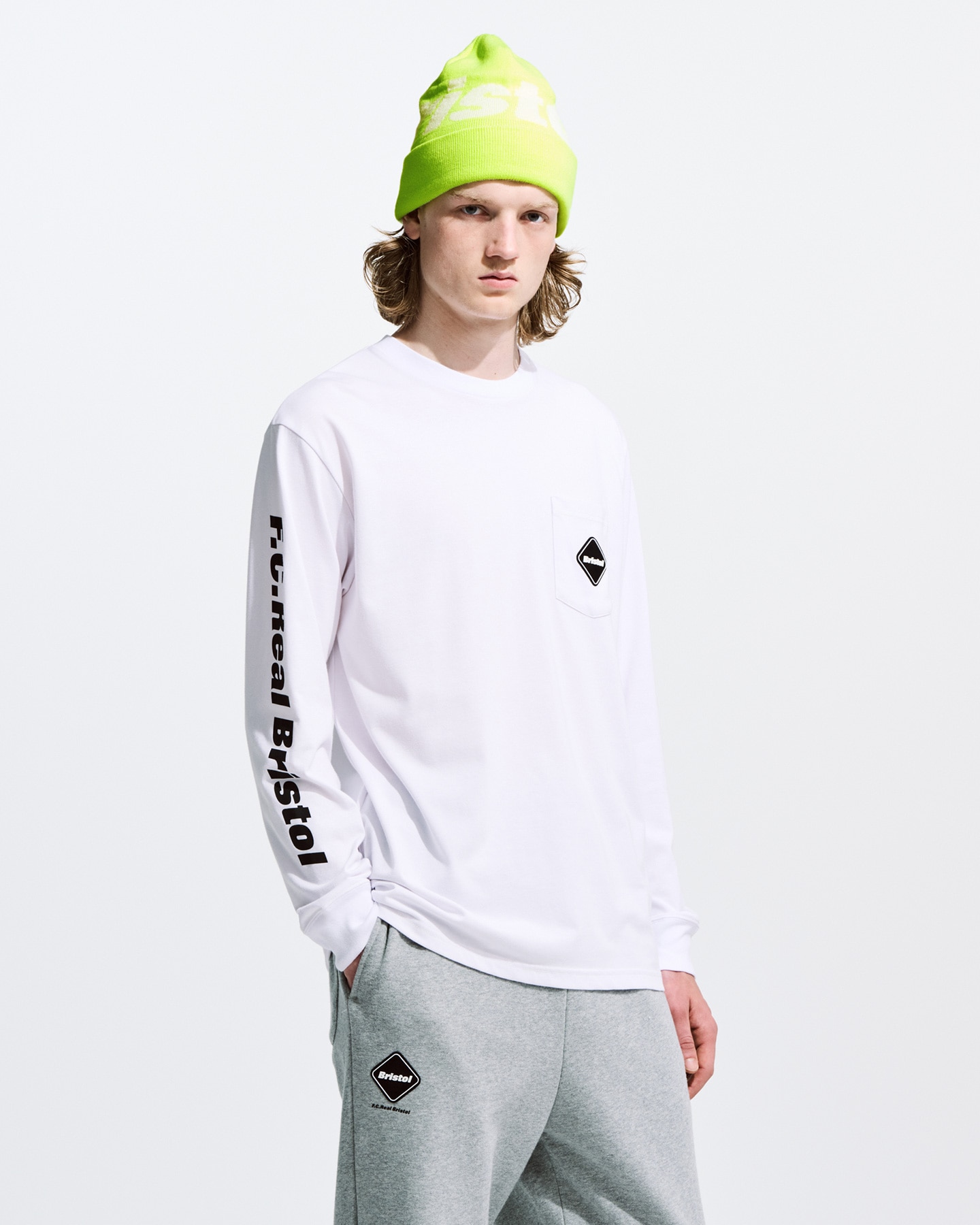 SOPH FCRB AUTHENTIC L/S TEAM POCKET TEE-