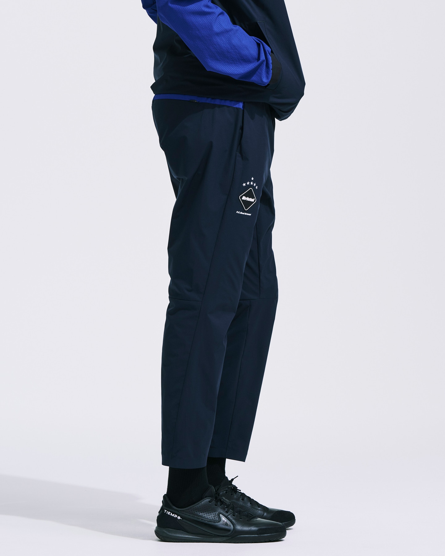 SOPH. | STRETCH LIGHT WEIGHT EASY TAPERED PANTS(M NAVY):