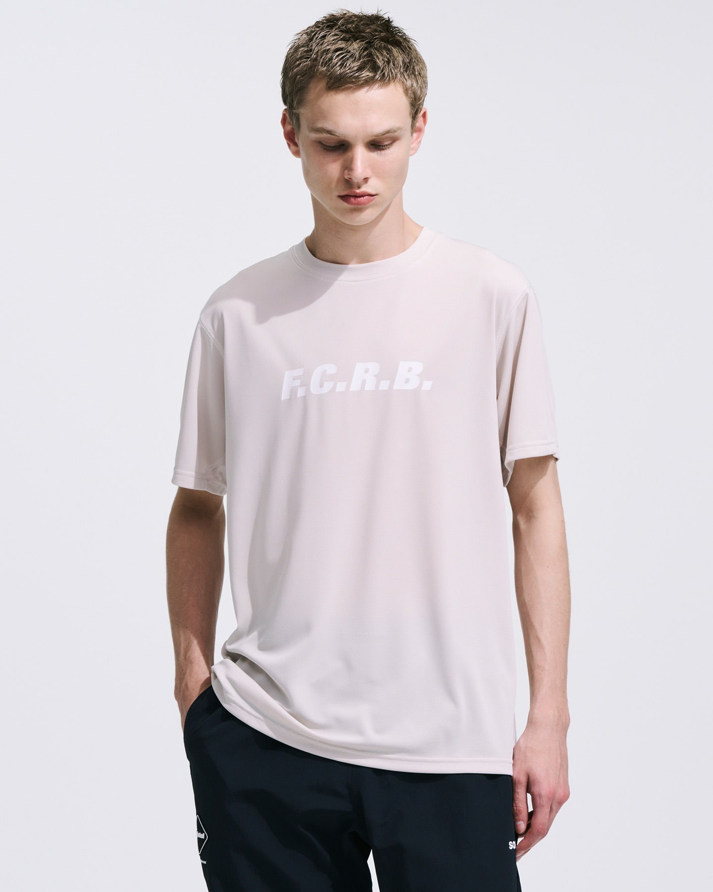 SOPH. | POLARTEC POWER DRY S/S AUTHENTIC TEE(M BLACK):