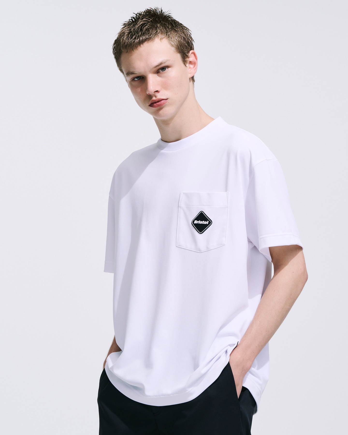 SOPH. | EMBLEM POCKET TEE(M NAVY):