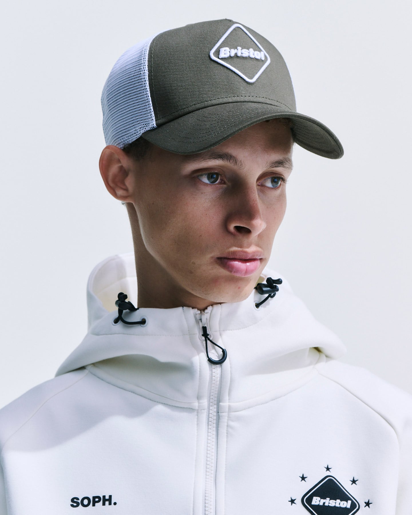 SOPH. | NEW ERA 9FORTY A-FRAME MESH CAP(FREE KHAKI):