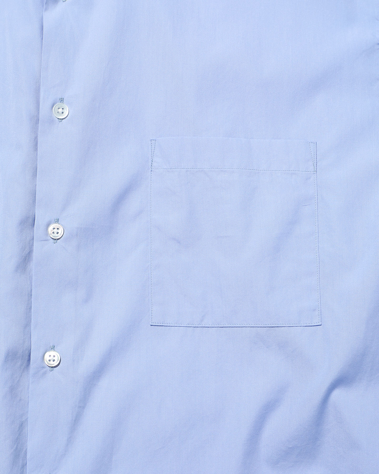 SOPH. | THOMAS MASON S/S BAGGY SHIRT(M BLUE):