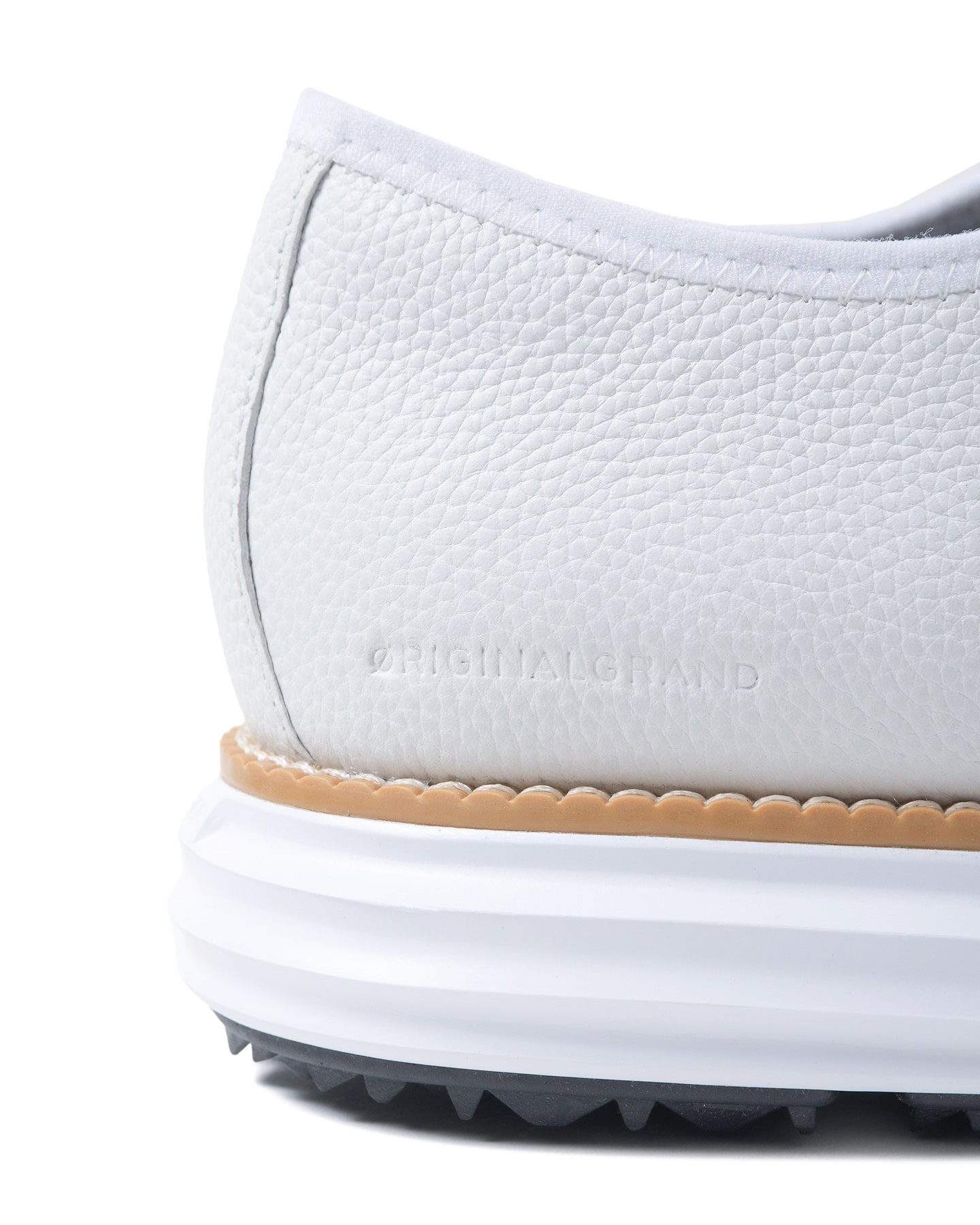 SOPH. | COLE HAAN PLAIN TOE GOLF SHOES(27cm WHITE):