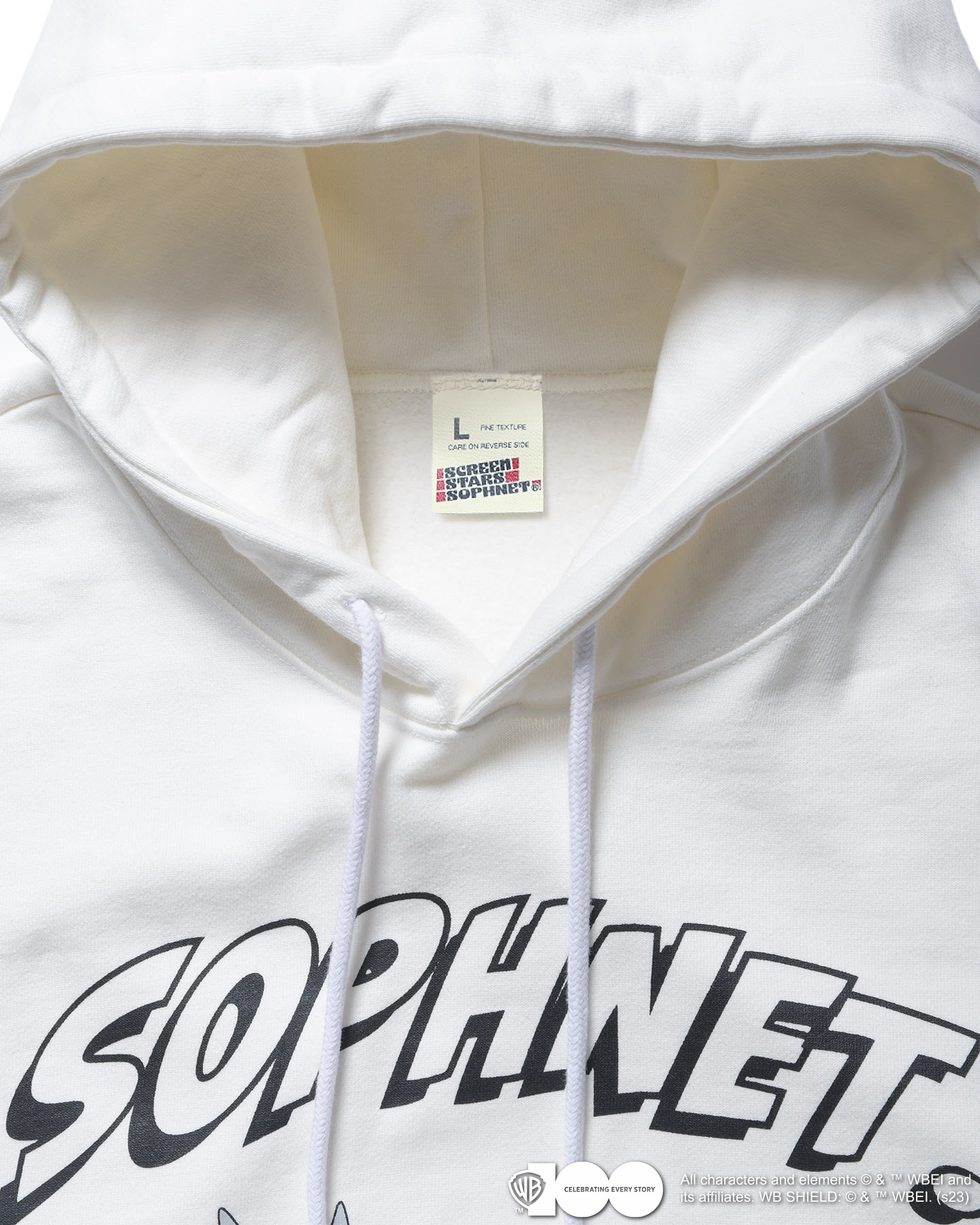 SOPH. | LOONEY TUNES PULLOVER SWEAT HOODIE(M WHITE):