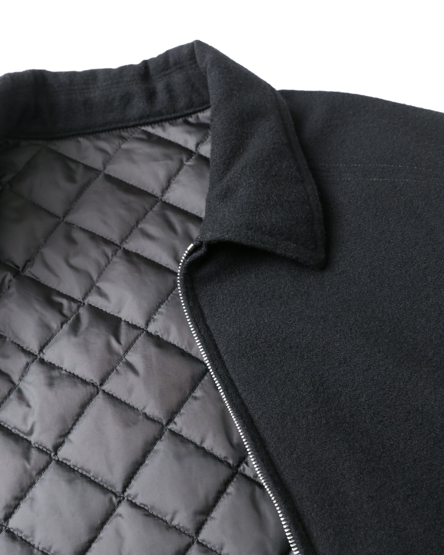 SOPH. | WOOL MOSSER SINGLE RIDER'S JACKET(M BLACK):