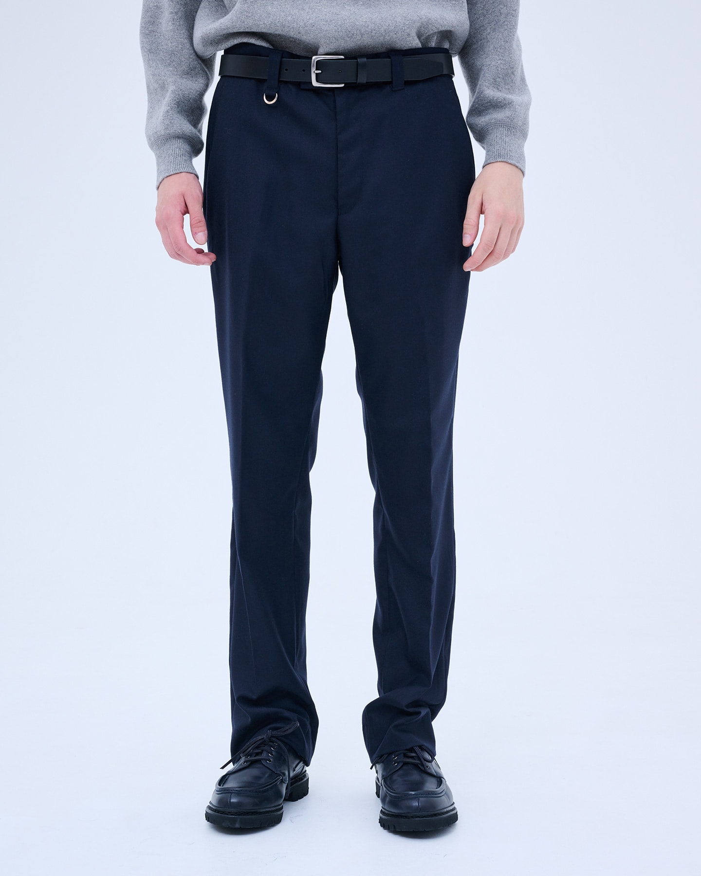 SOPH. | STRETCH WOOL STANDARD PANTS(M NAVY):