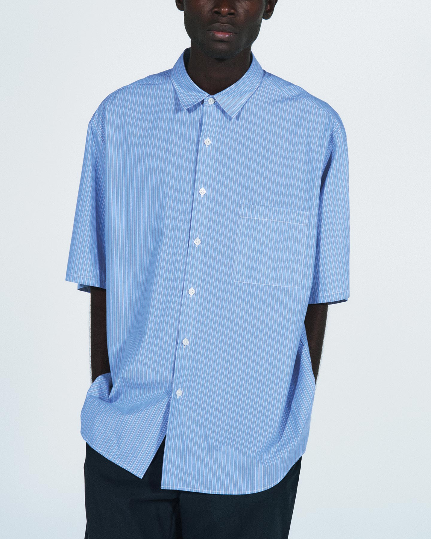 SOPH. | REGULAR COLLAR S/S SHIRT(M SAX):