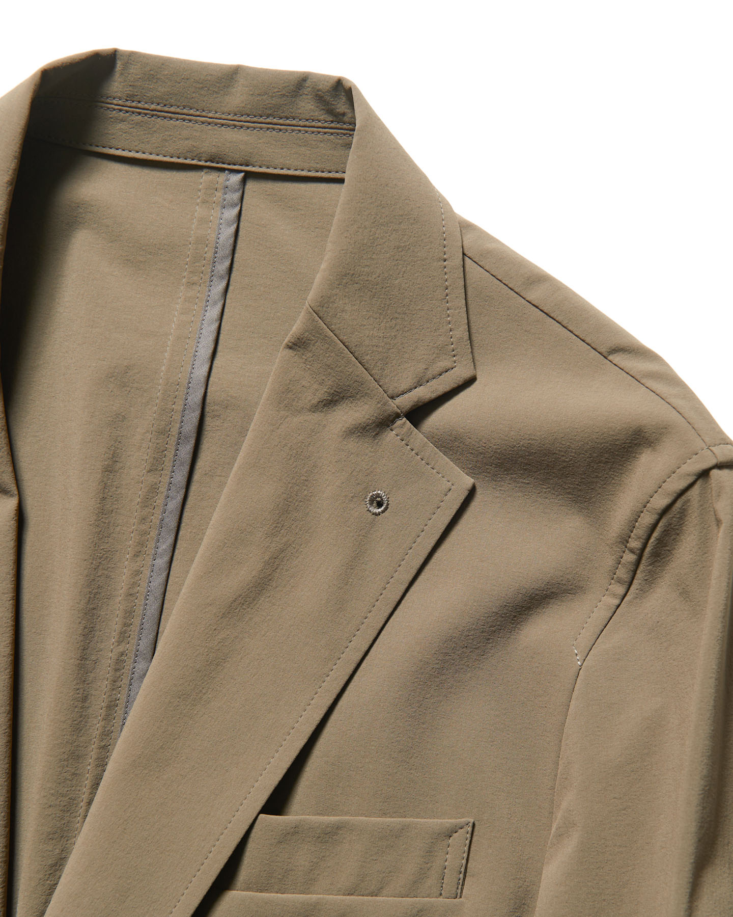 SOPH. | 2WAY STRETCH PACKABLE 2BUTTON JACKET(L LIGHT BROWN):