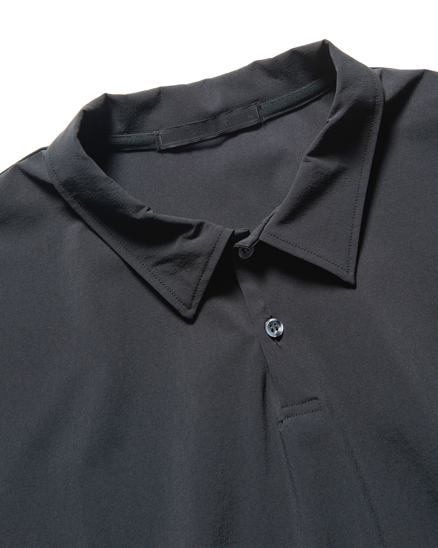 SOPH. | 4WAY STRETCH OVERSIZED POLO(XL BLACK):