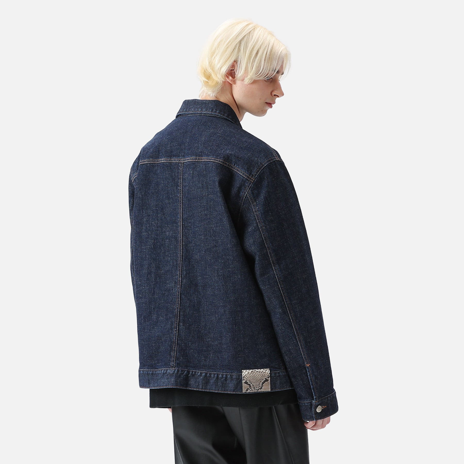 SOPH. | ONE WASHED DENIM JACKET(2 INDIGO):