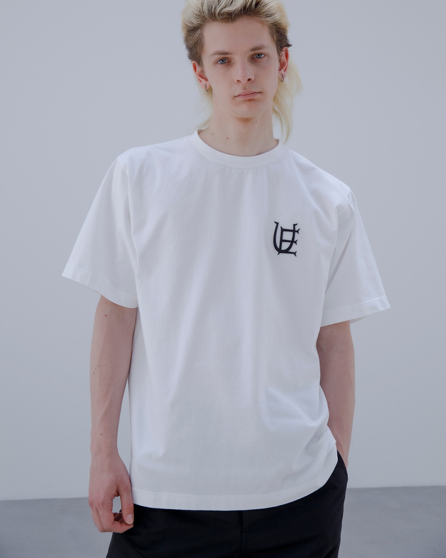 SOPH. | AUTHENTIC LOGO S/S WIDE TEE(2 WHITE):