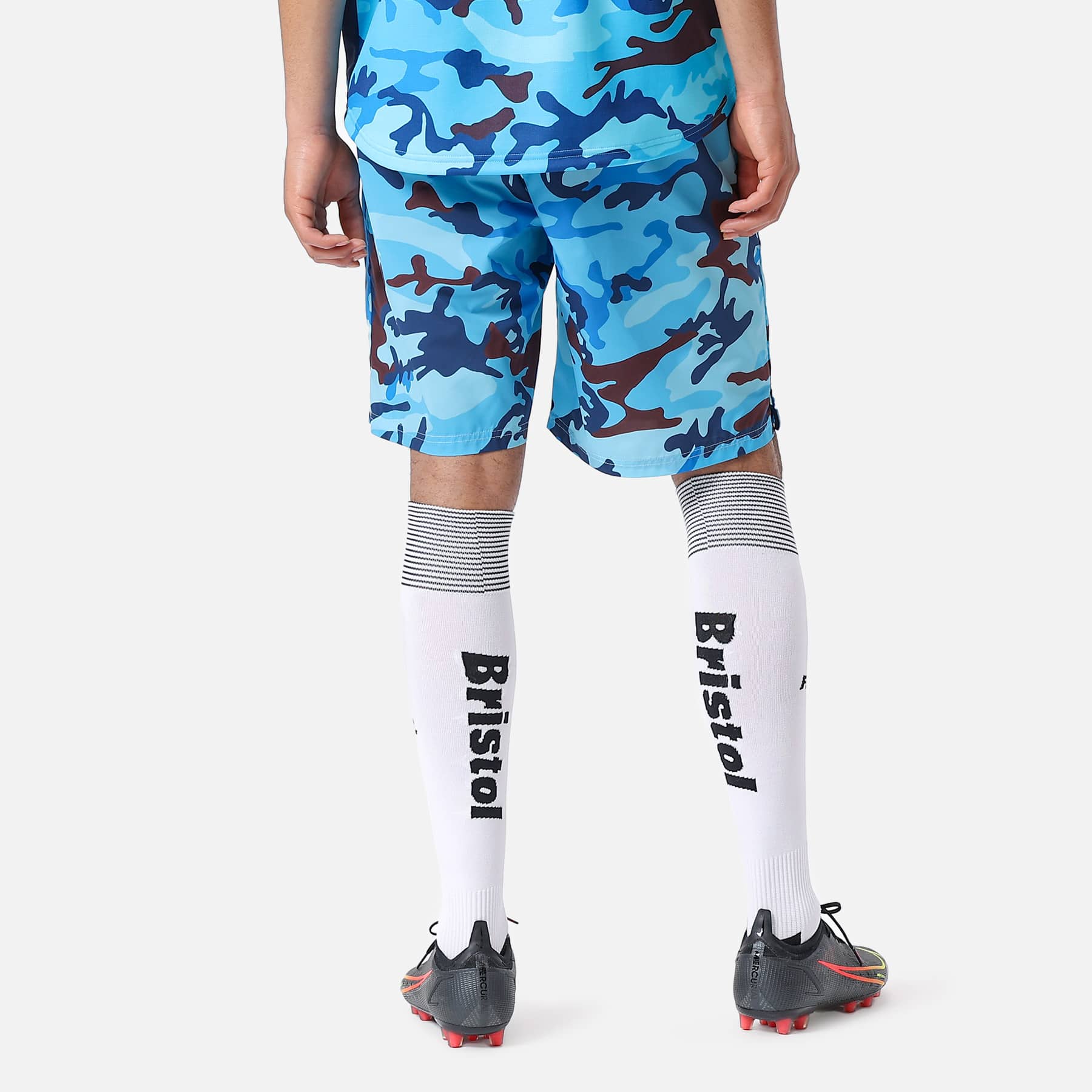 SOPH. | CAMOUFLAGE TEAM SHORTS(S NAVY):