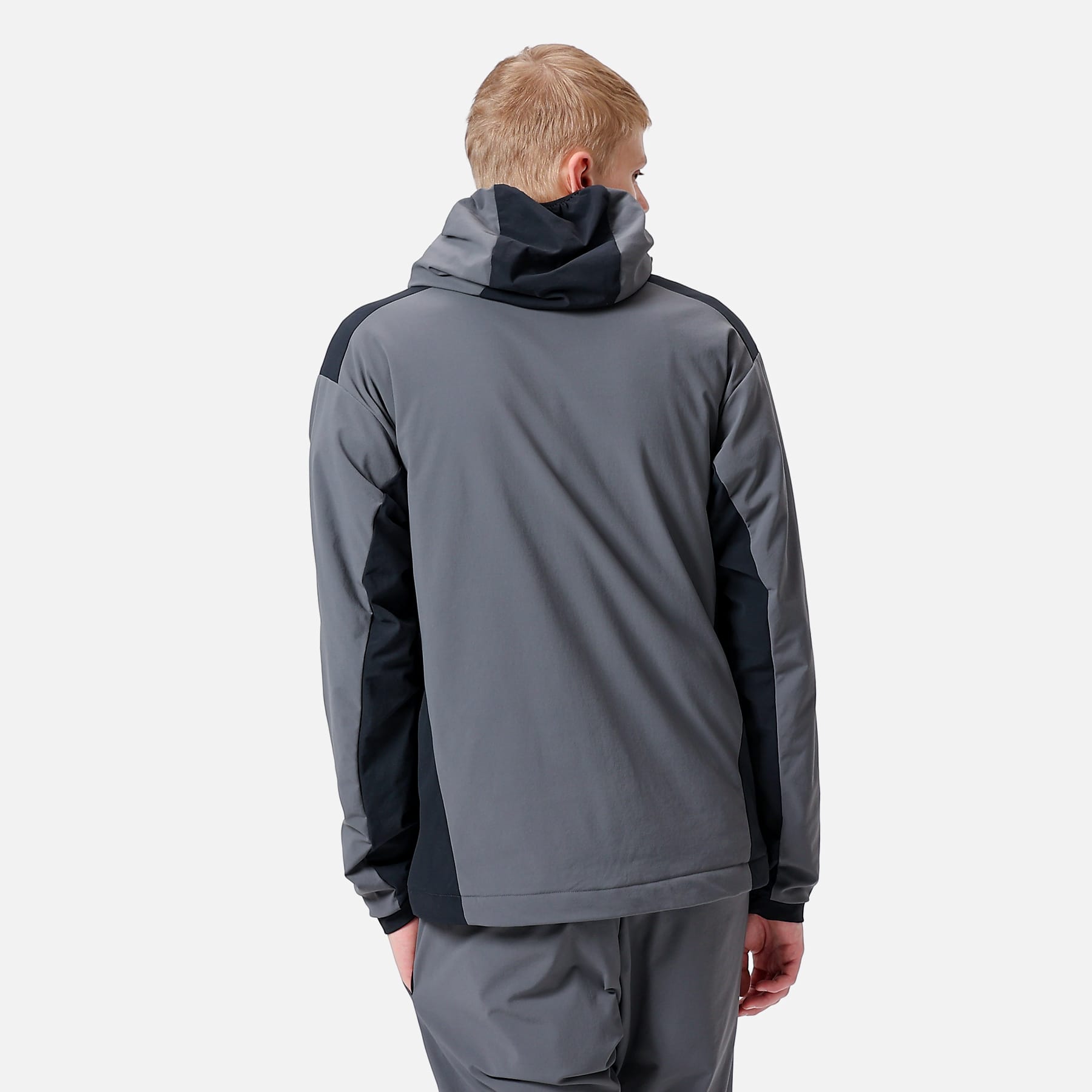 LYCRA HOODED BLOUSON(M GRAY) - SOPH.