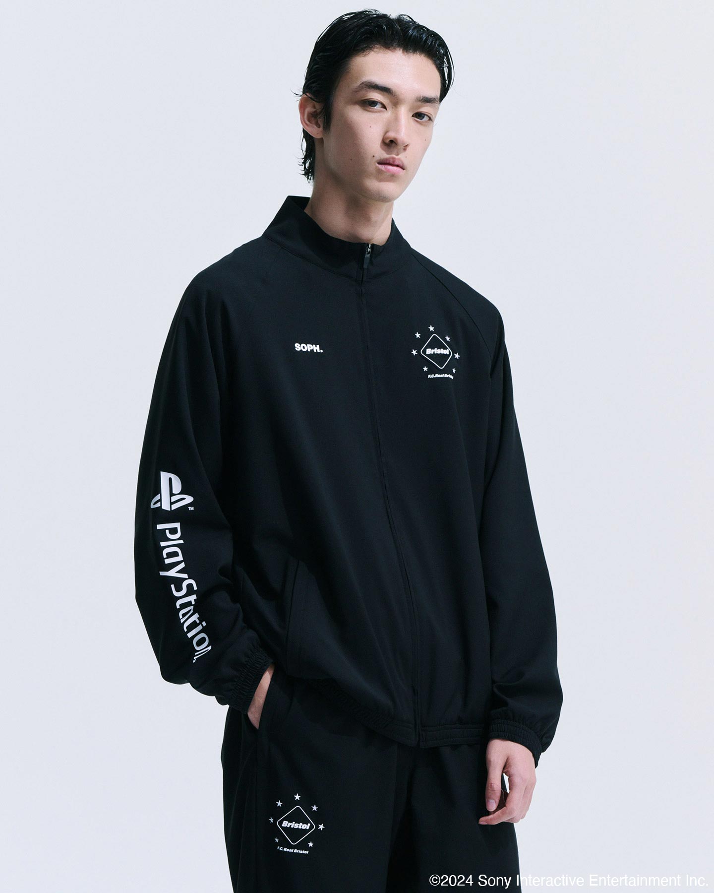 SOPH. | TEAM TRACK JACKET(M BLACK):