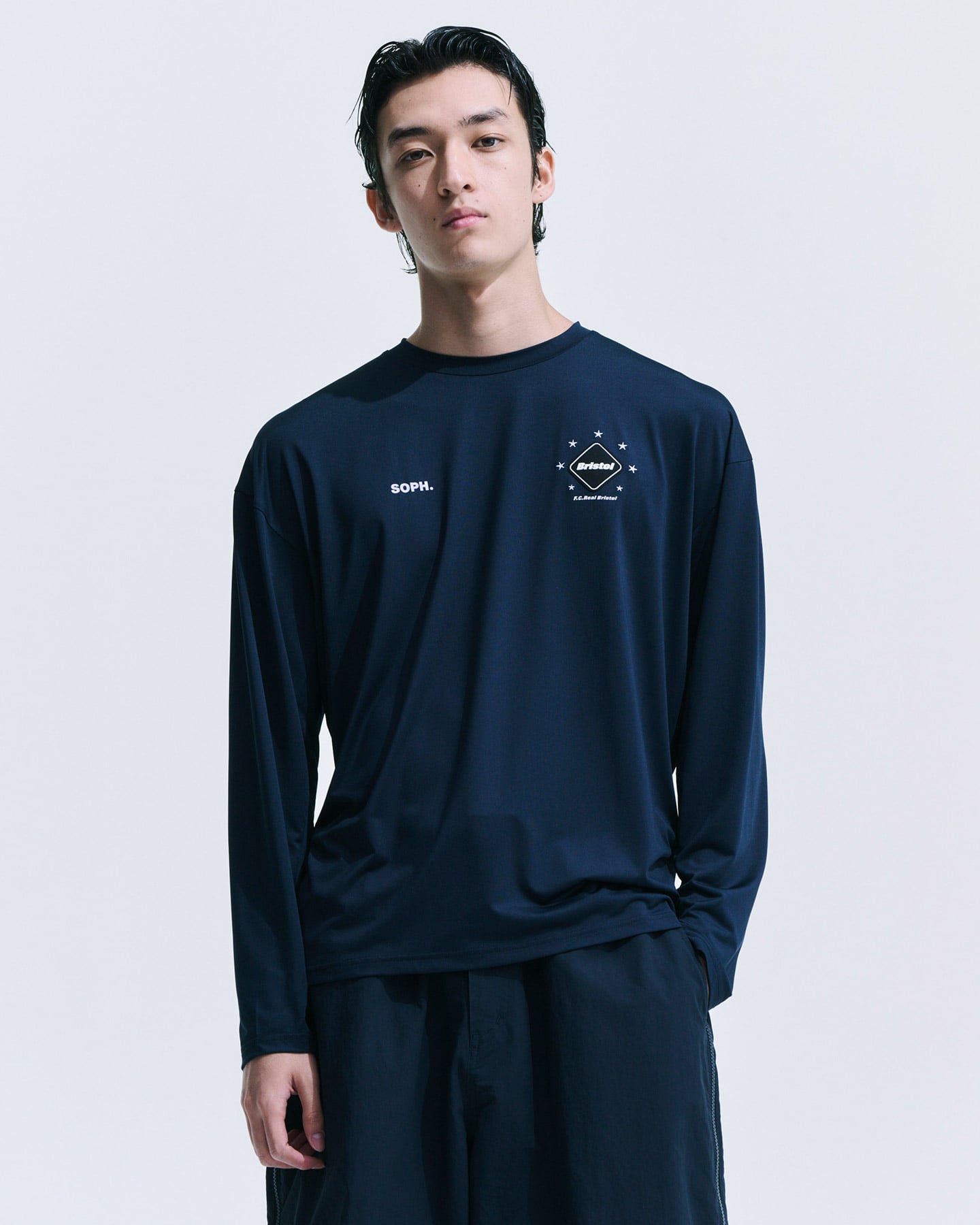 SOPH. | AUTHENTIC TEAM TOUR L/S TOP(M NAVY):