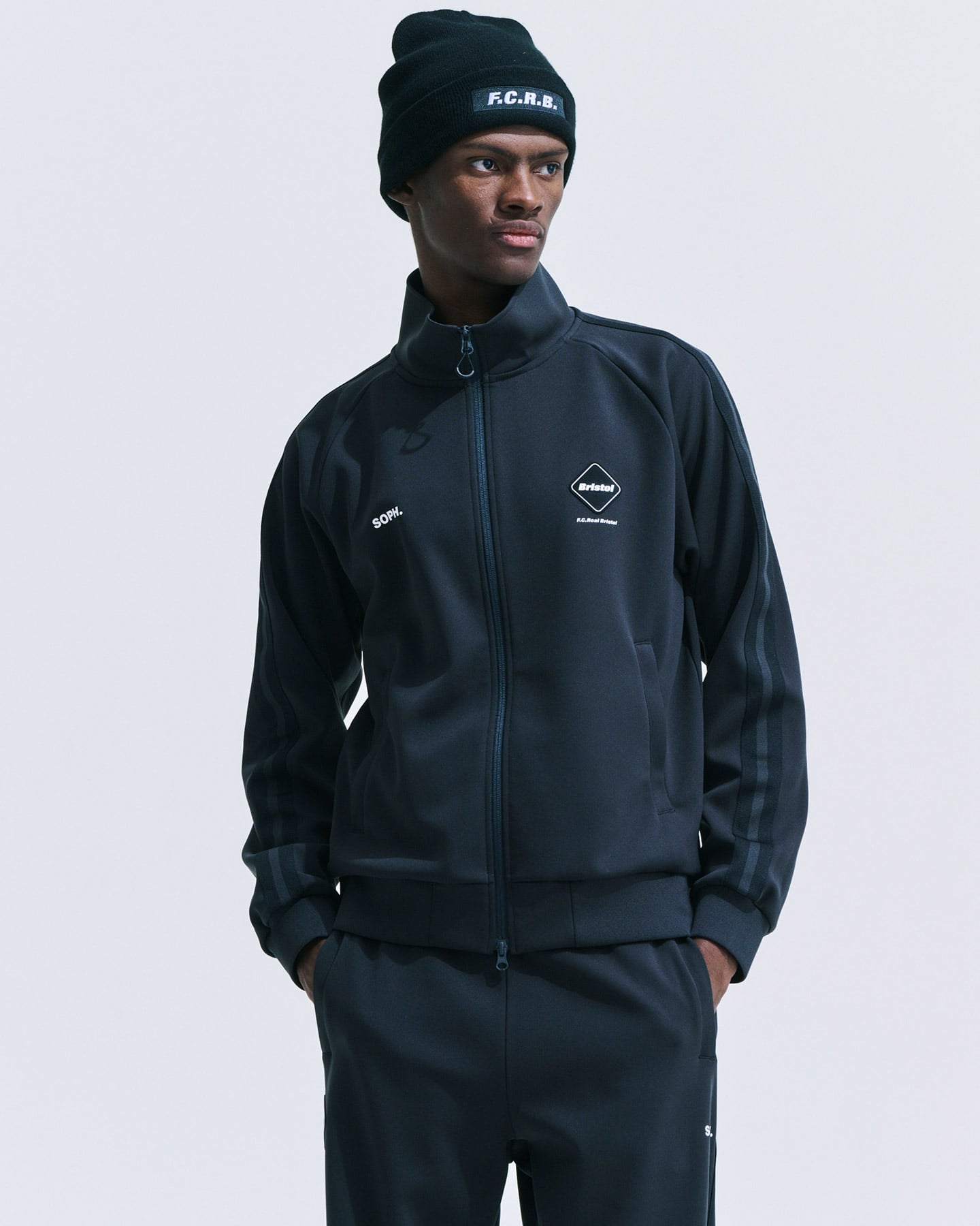 SOPH. | TRAINING TRACK JACKET(M BLACK):