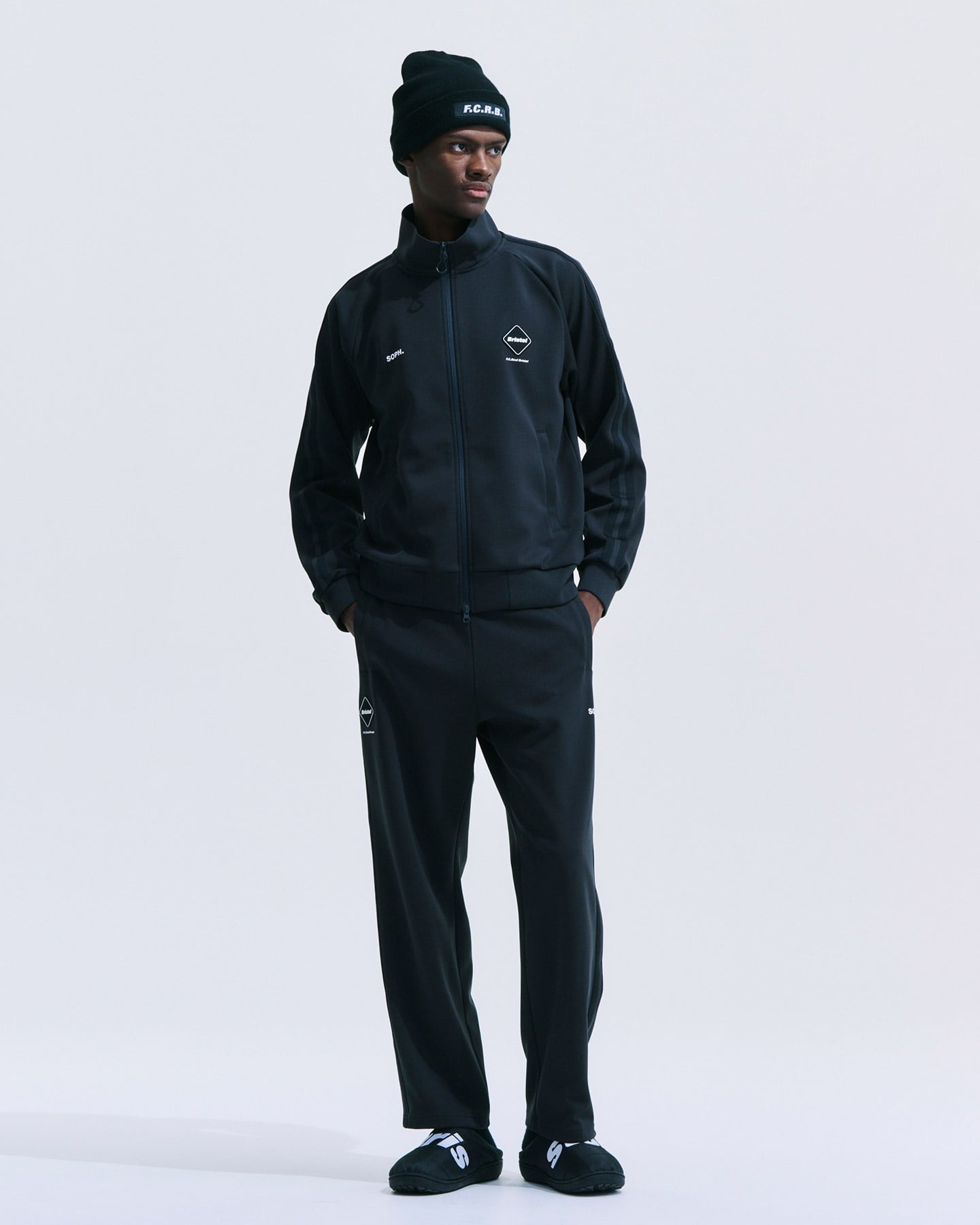 SOPH. | TRAINING TRACK CLASSIC PANTS(XL BLACK):