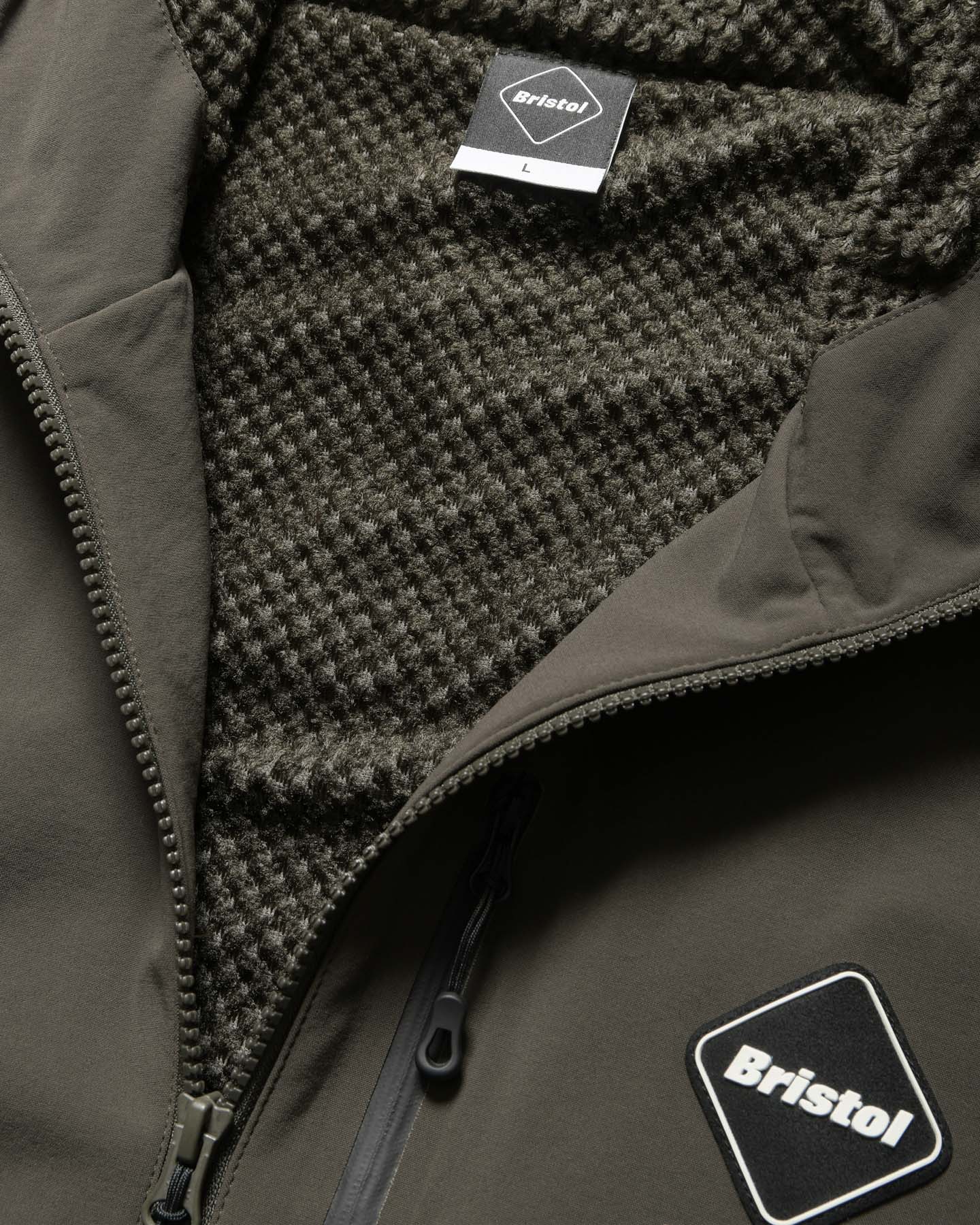 SOPH. | LYCRA HOODED BLOUSON(M KHAKI):