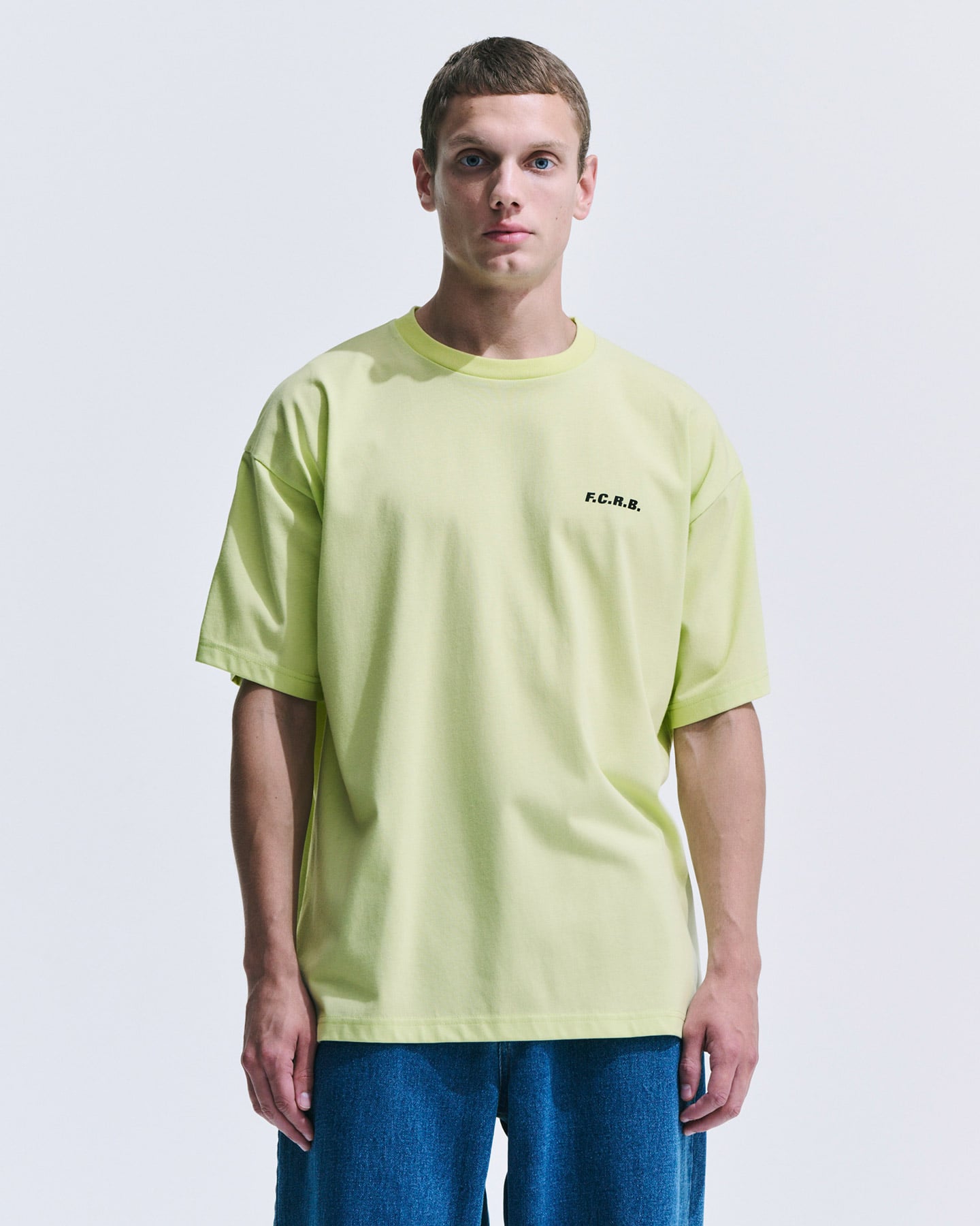 SOPH. | BLURRED BIG LOGO S/S TEAM BAGGY TEE(M BLACK):