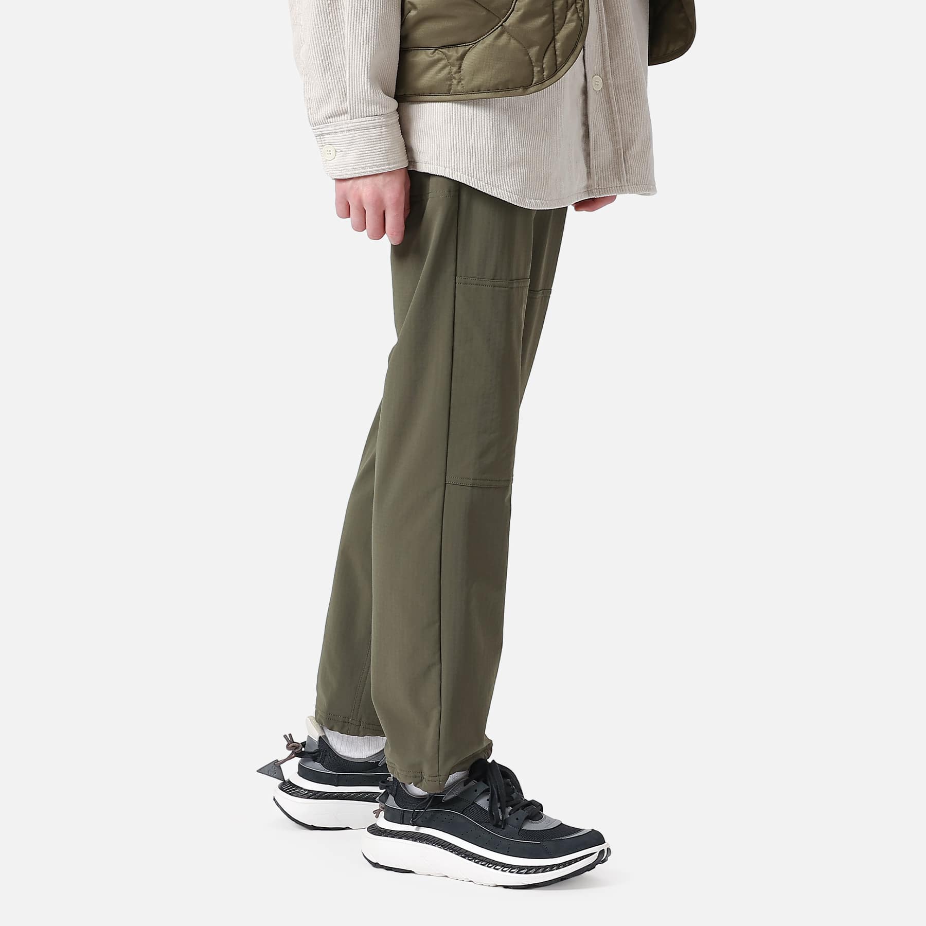 SOPH. | 4WAY STORM FLEECE FILED POCKET PANTS(M KHAKI):