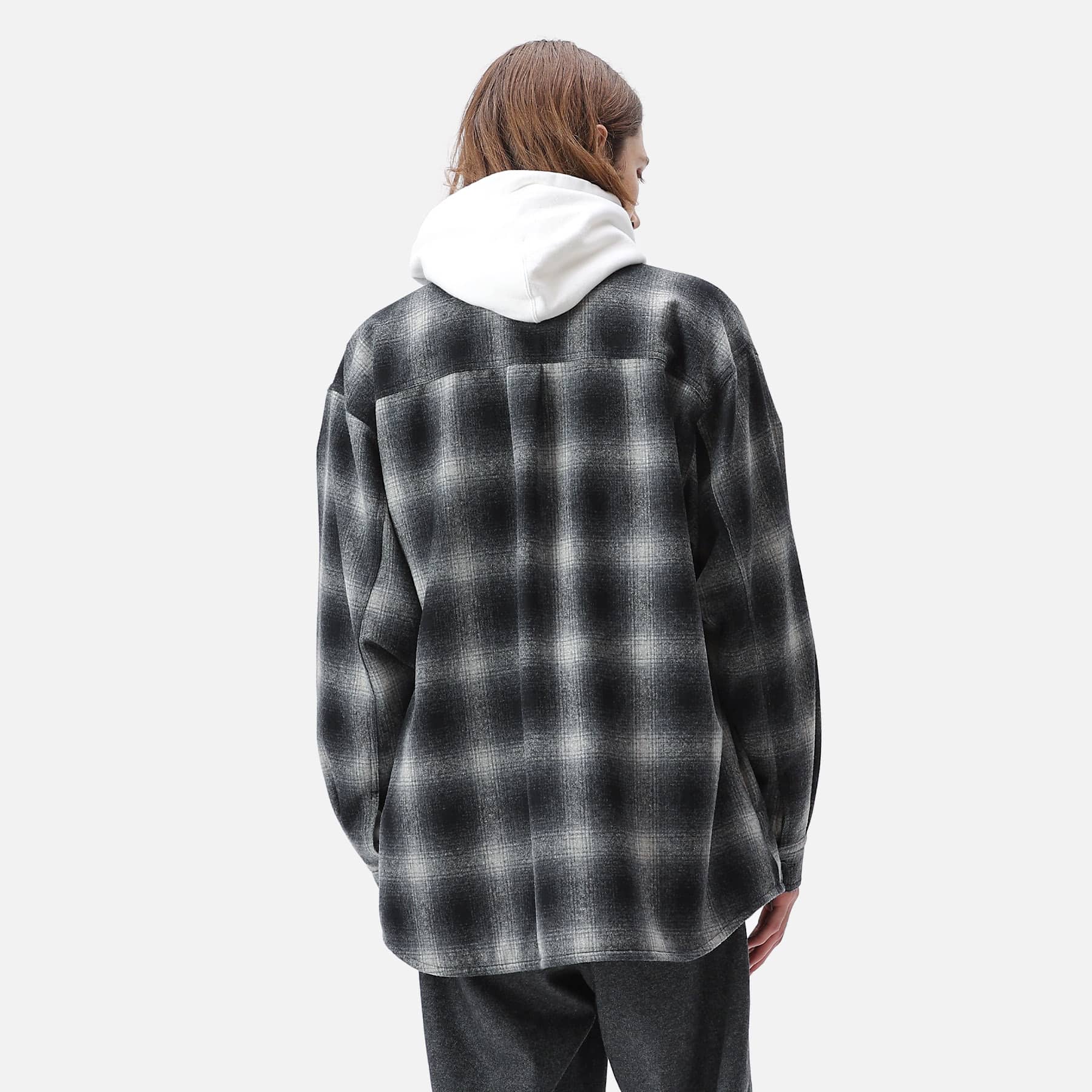 SOPH. | SUPER BAGGY OVERSIZED SHIRT JACKET(M BLACK):