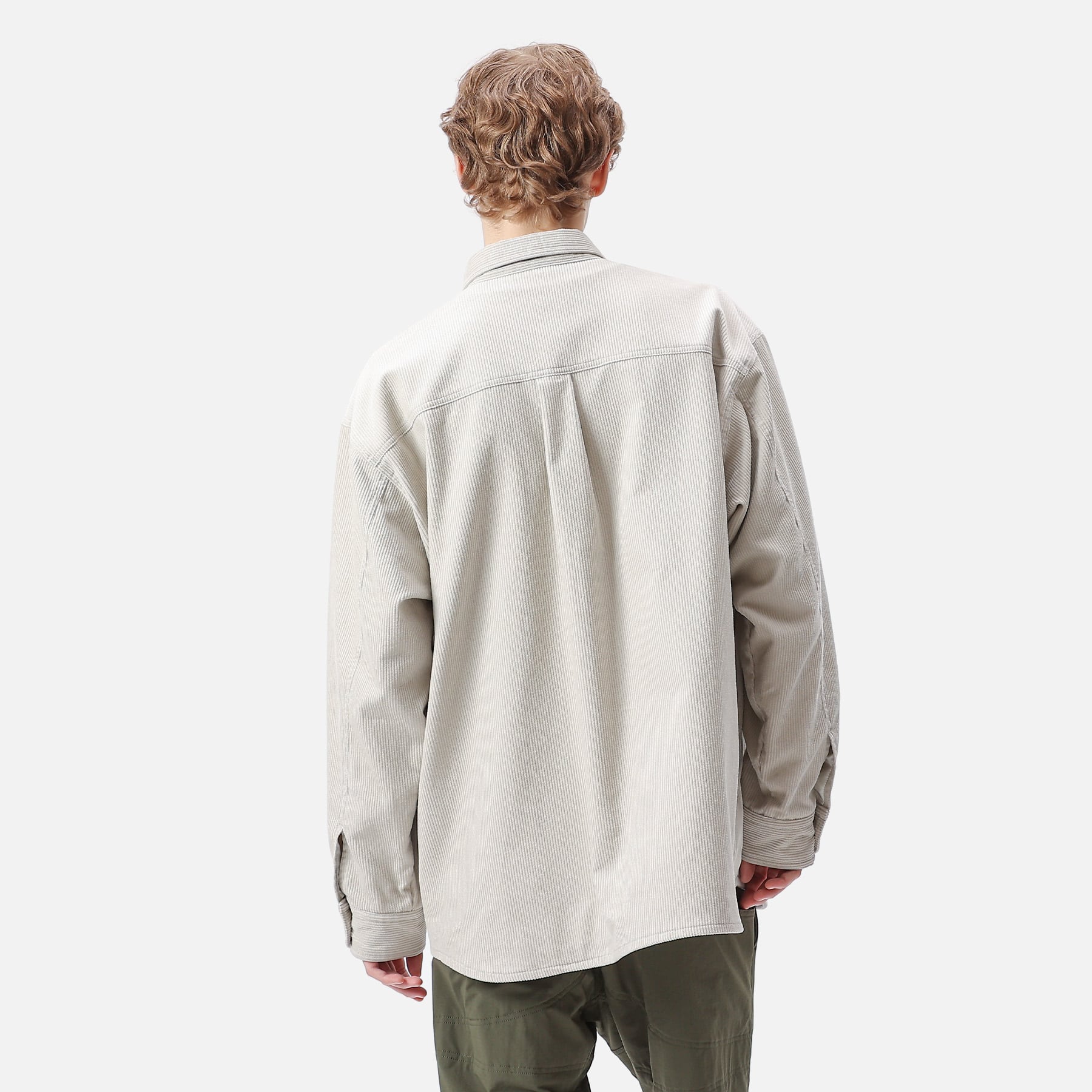 SOPH. | SUPER BAGGY OVERSIZED SHIRT JACKET(M OFF WHITE):